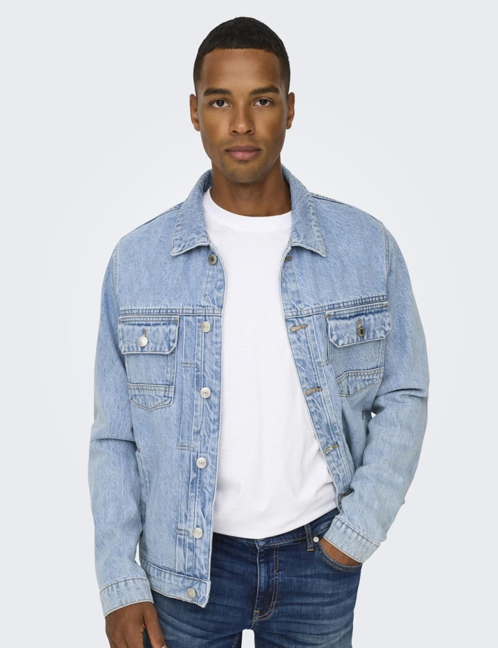 Pure Cotton Denim Jacket 3 of 6