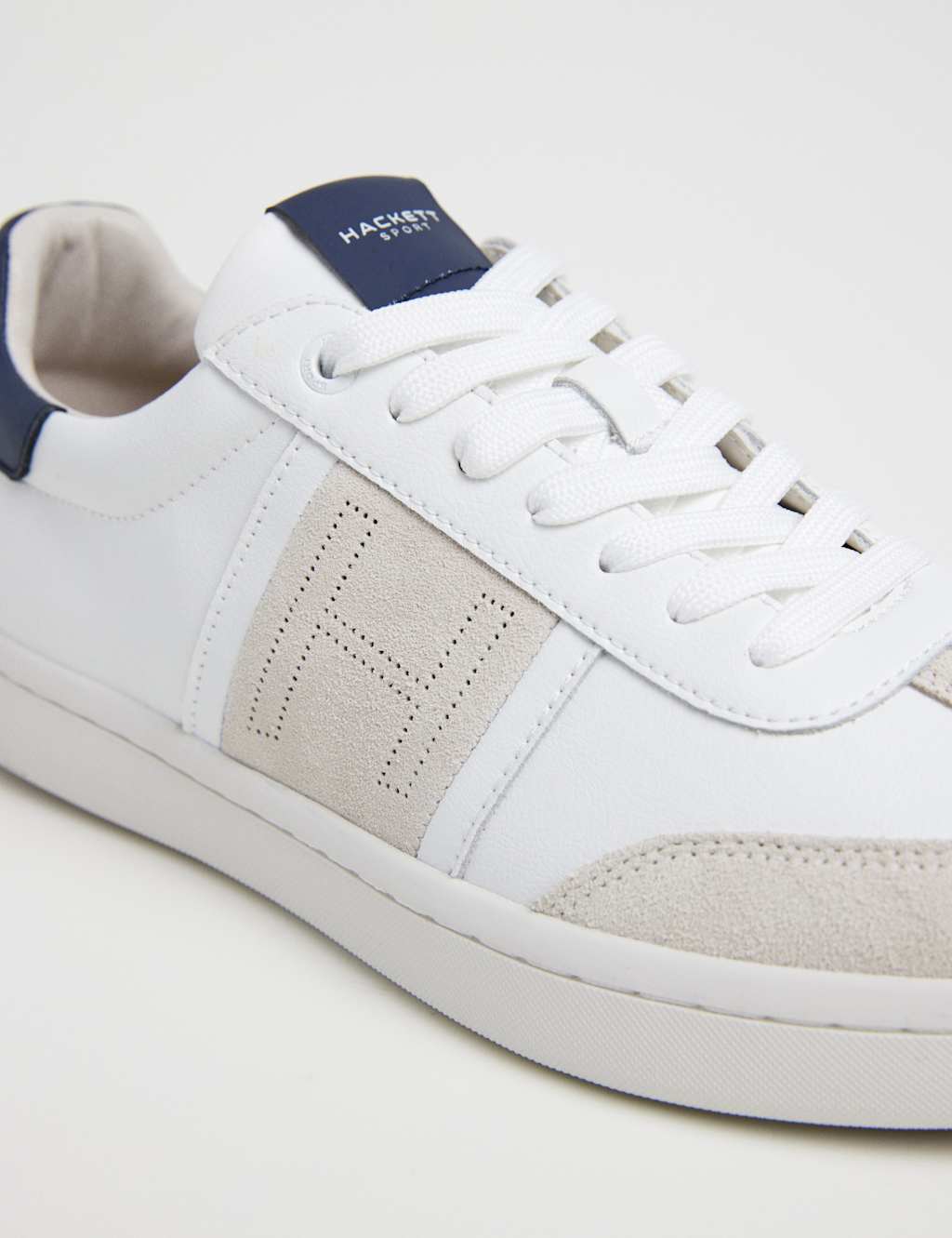 Leather Lace Up Trainers 3 of 6