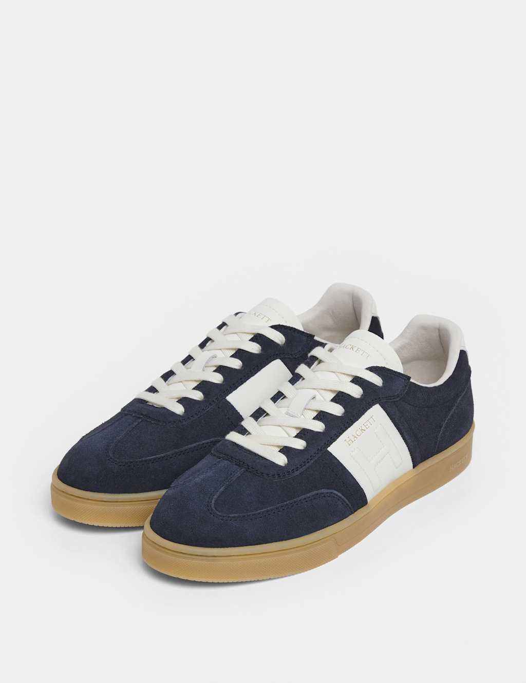Suede Lace Up Trainers 2 of 6