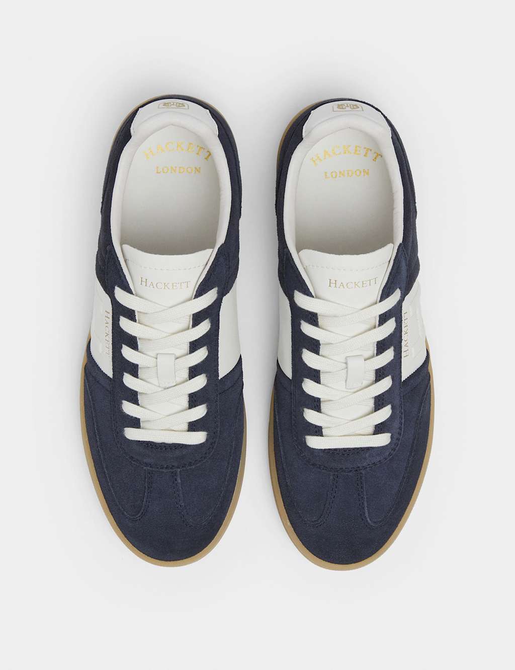 Suede Lace Up Trainers 3 of 6