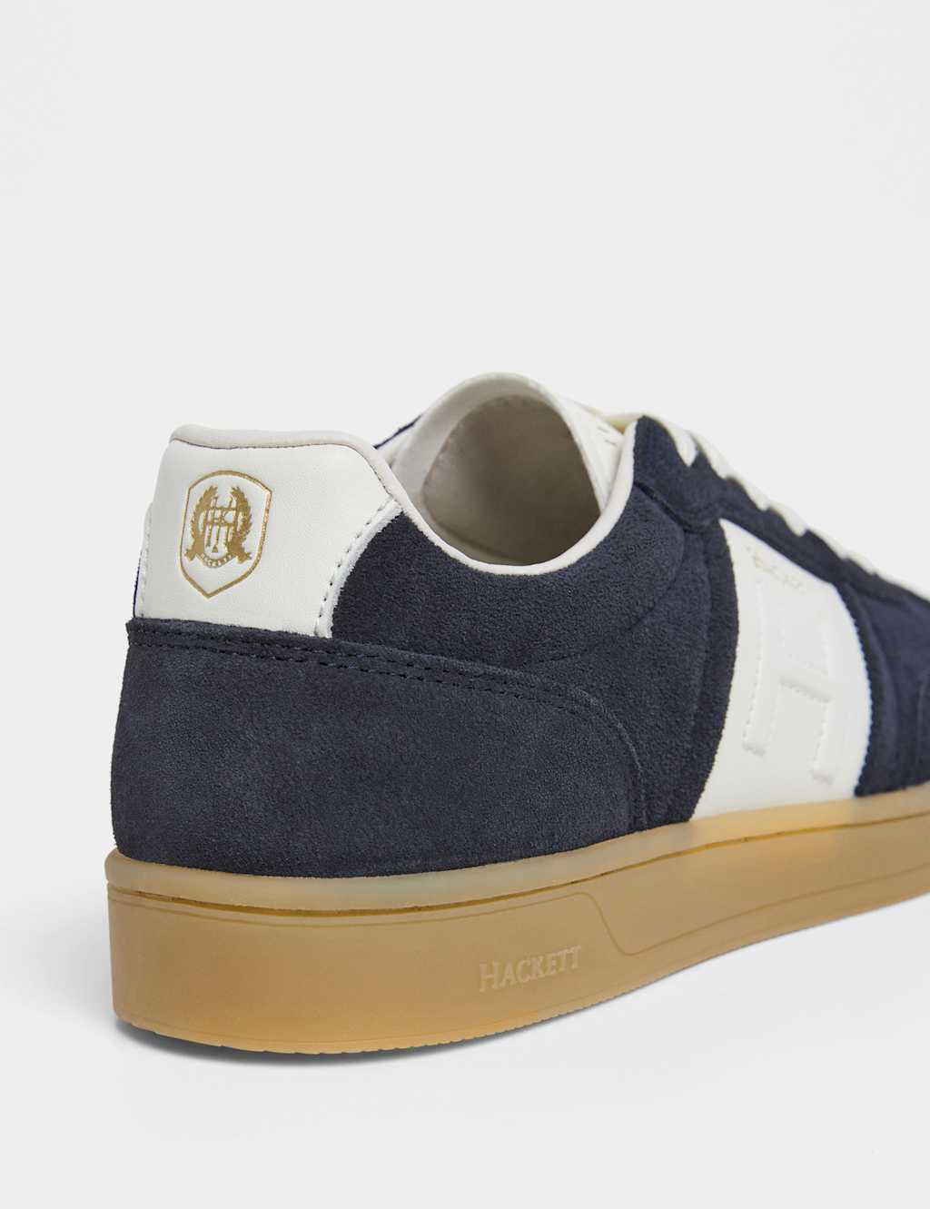Suede Lace Up Trainers 4 of 6