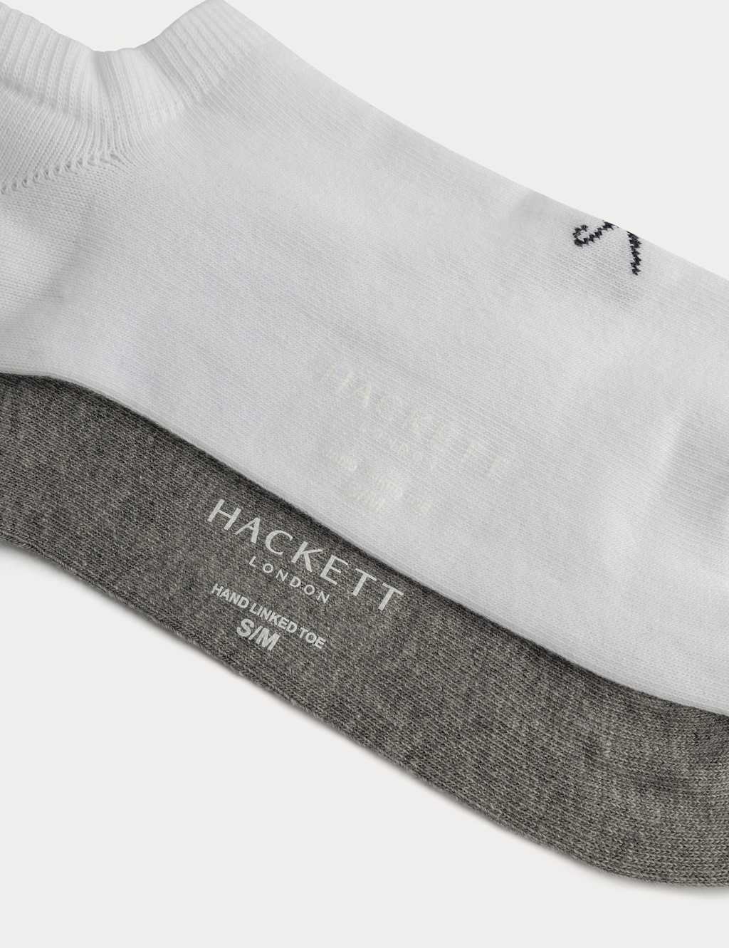 2pk Cotton Rich Trainer Socks 3 of 4