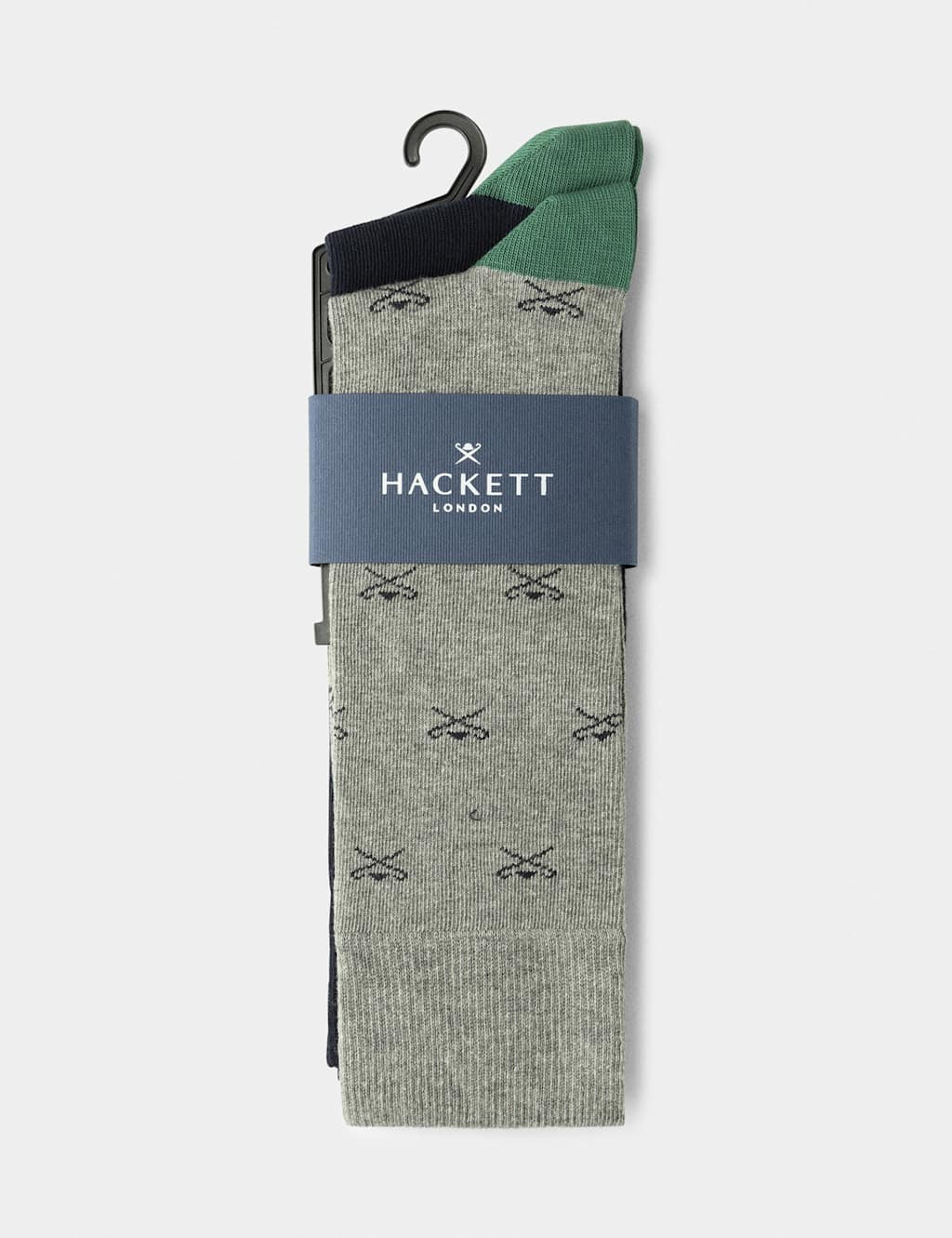 2pk Logo Cotton Rich Socks 2 of 2