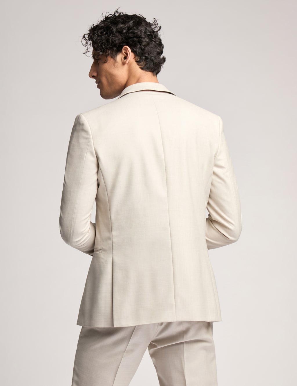 Slim Fit Wool Rich Single Breasted Jacket 4 of 6