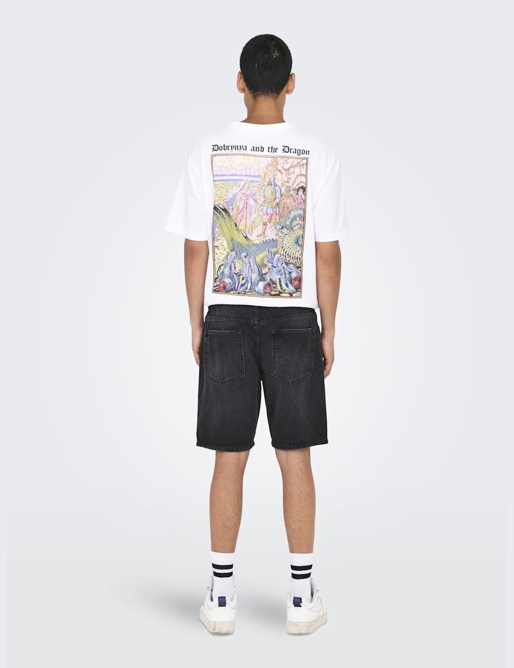 5 Pocket Rigid Denim Shorts 5 of 6