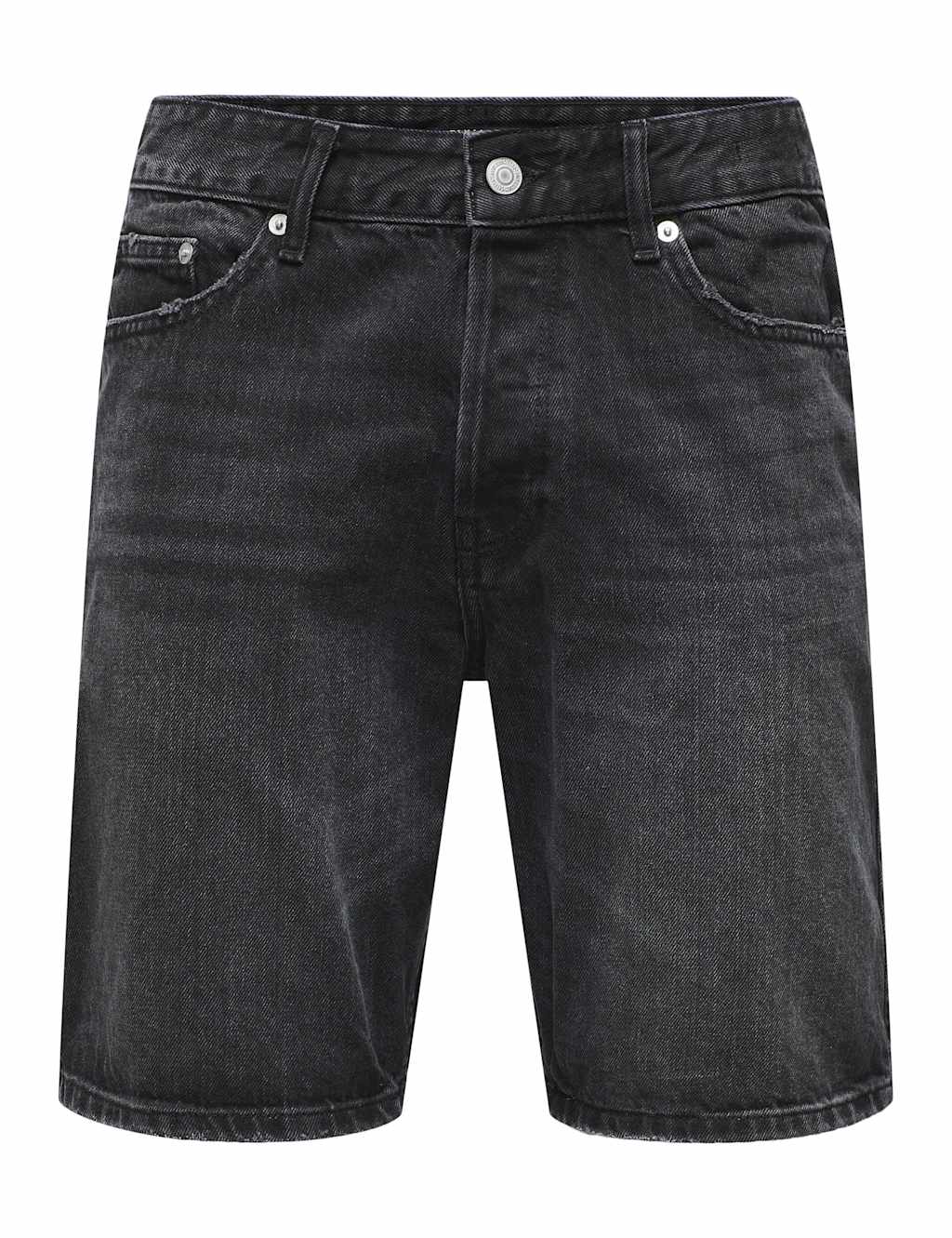 5 Pocket Rigid Denim Shorts 2 of 6
