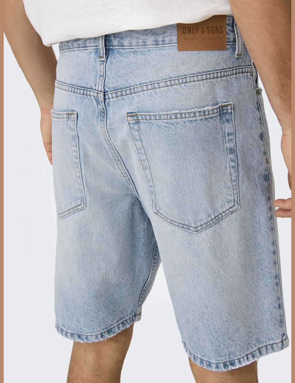 5 Pocket Rigid Denim Shorts 4 of 6