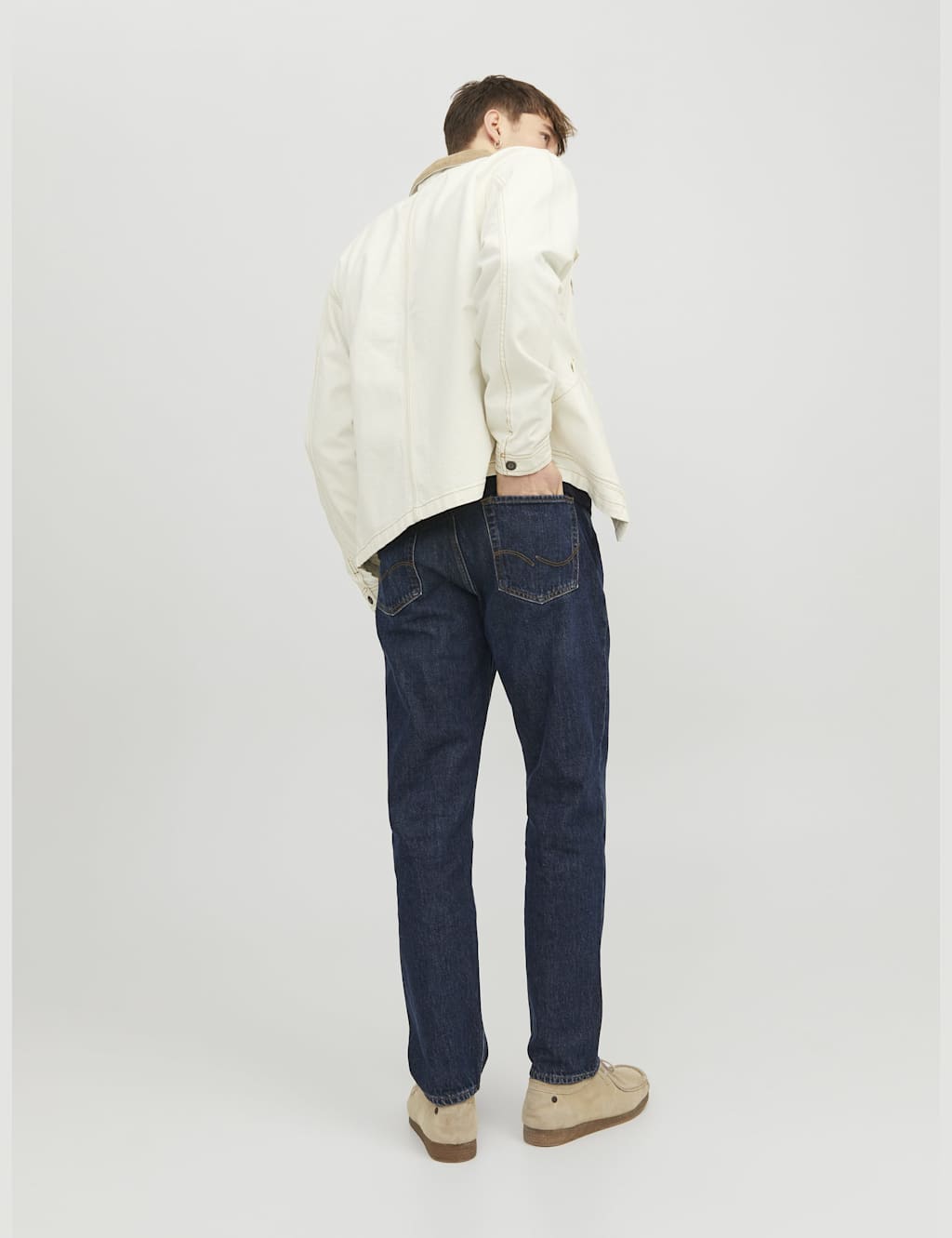 Loose Fit Pure Cotton 5 Pocket Jeans 5 of 8