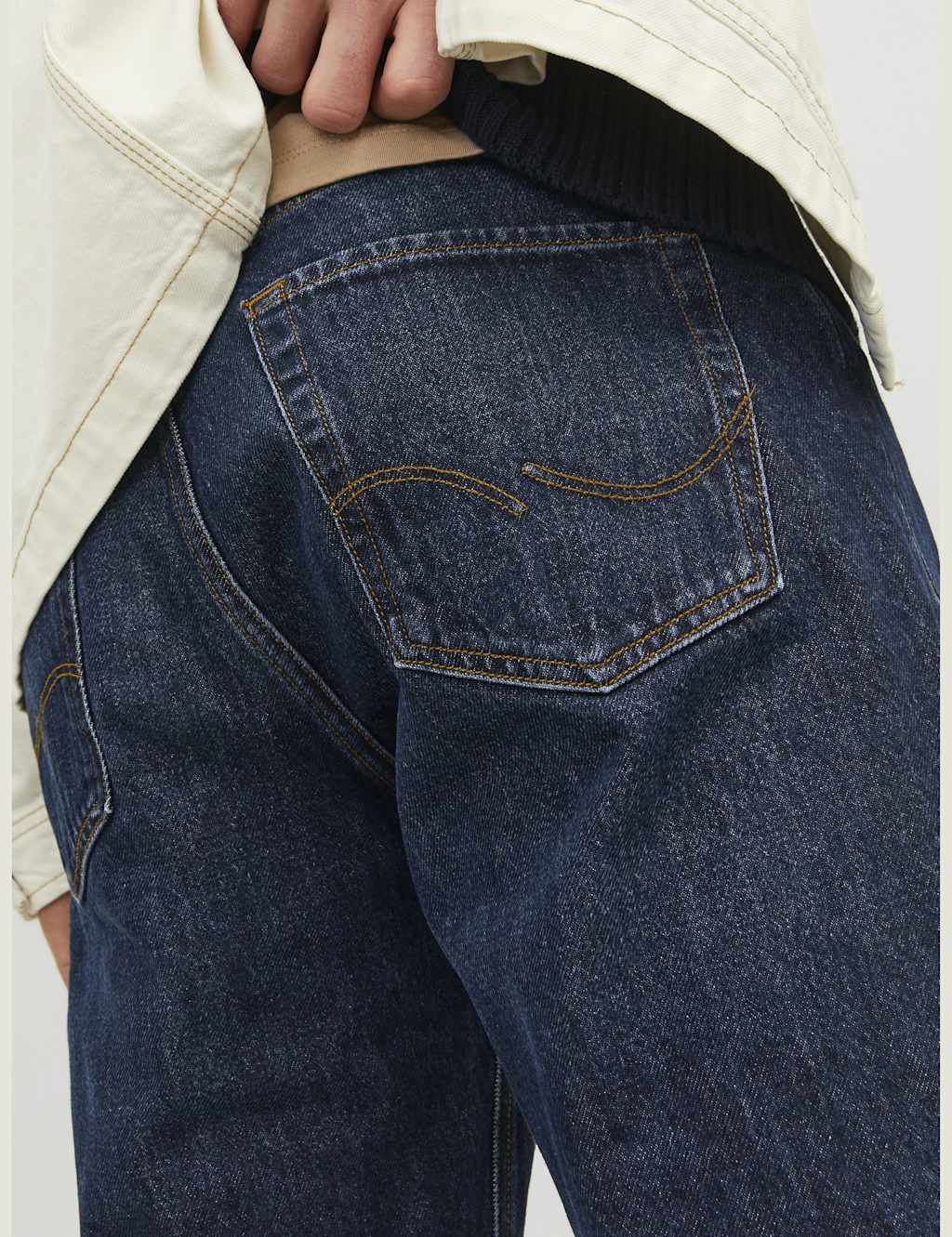 Loose Fit Pure Cotton 5 Pocket Jeans 8 of 8