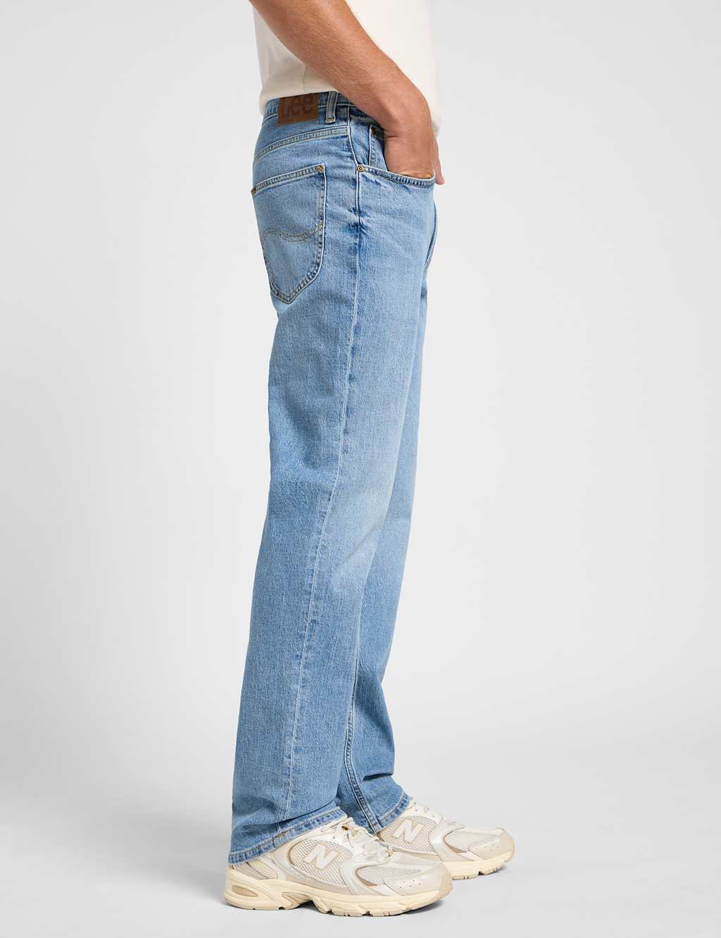 Brooklyn Denim Straight Fit 5 Pocket Jeans 3 of 9