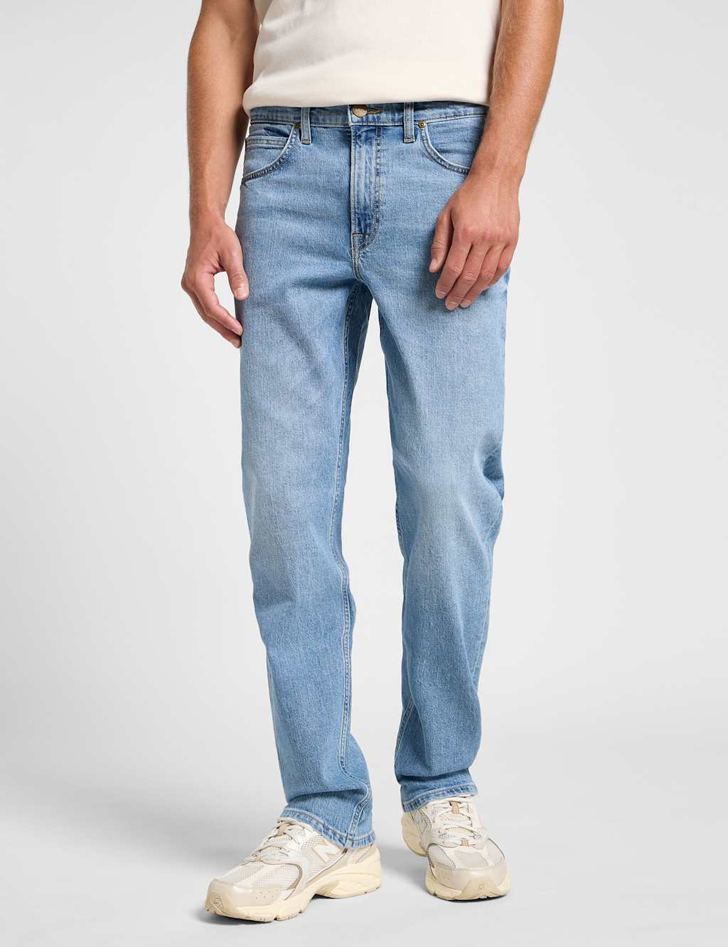 Brooklyn Denim Straight Fit 5 Pocket Jeans 5 of 9