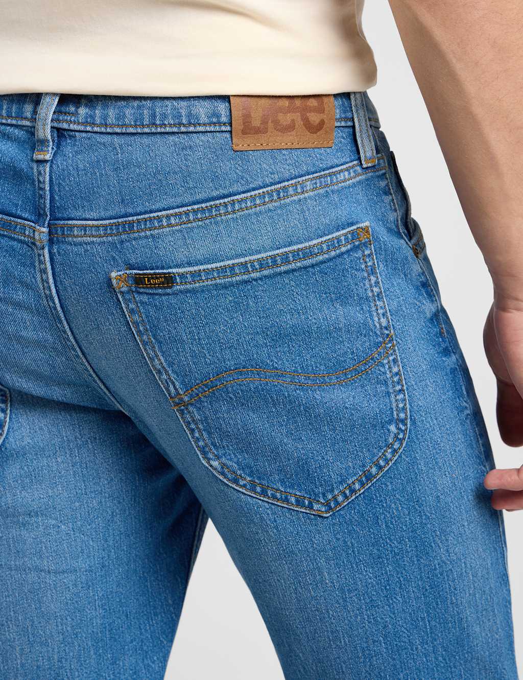 Denim Straight Fit 5 Pocket Jeans 3 of 9
