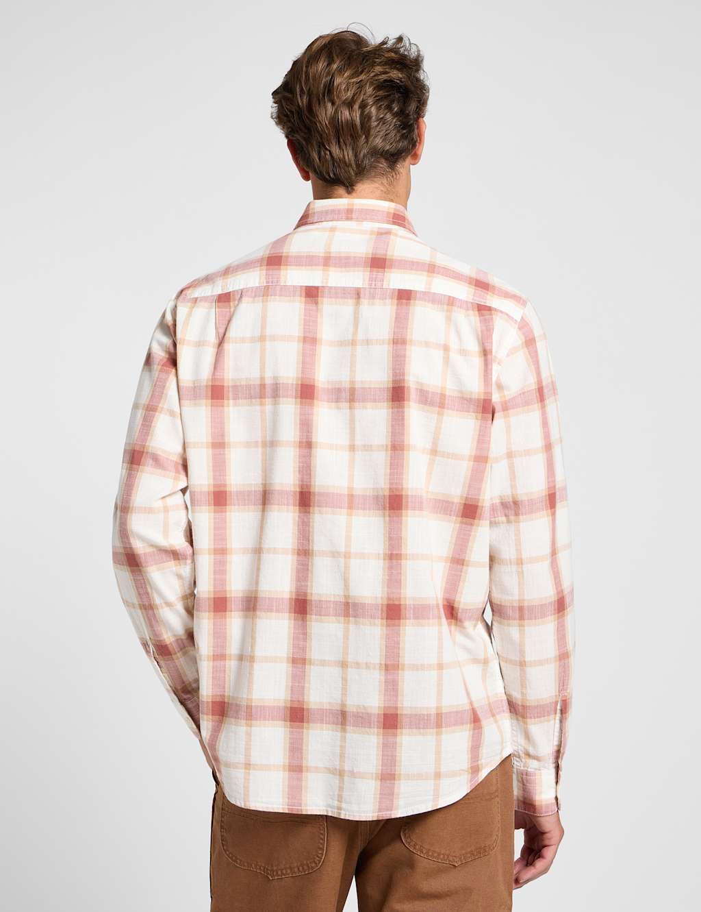 Workwear Pure Cotton Flannel Check Shirt 3 of 9