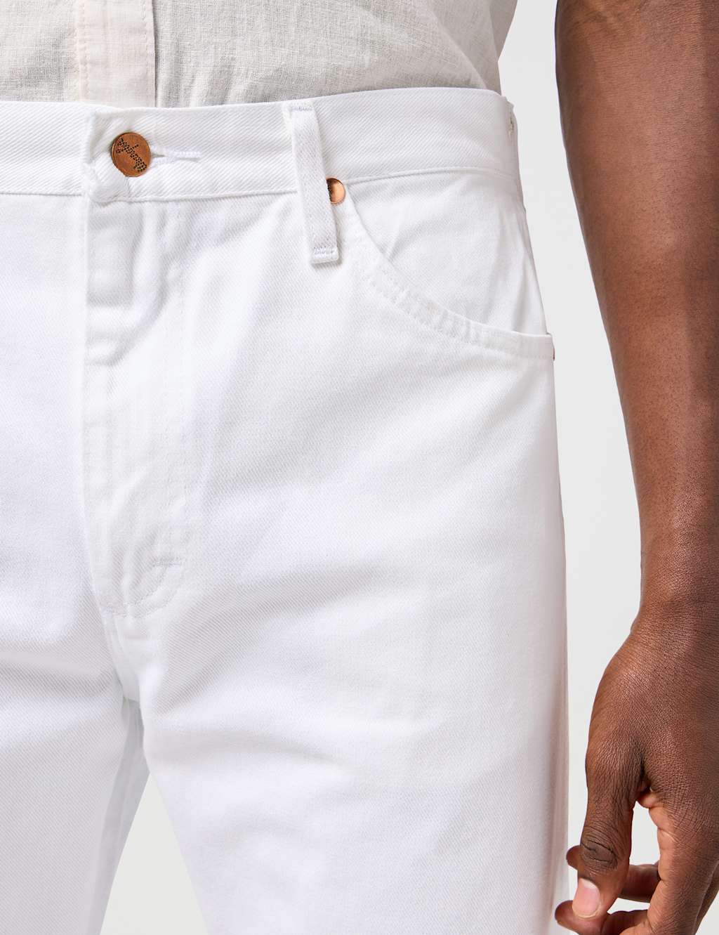 Straight Fit Pure Cotton Jeans 6 of 6