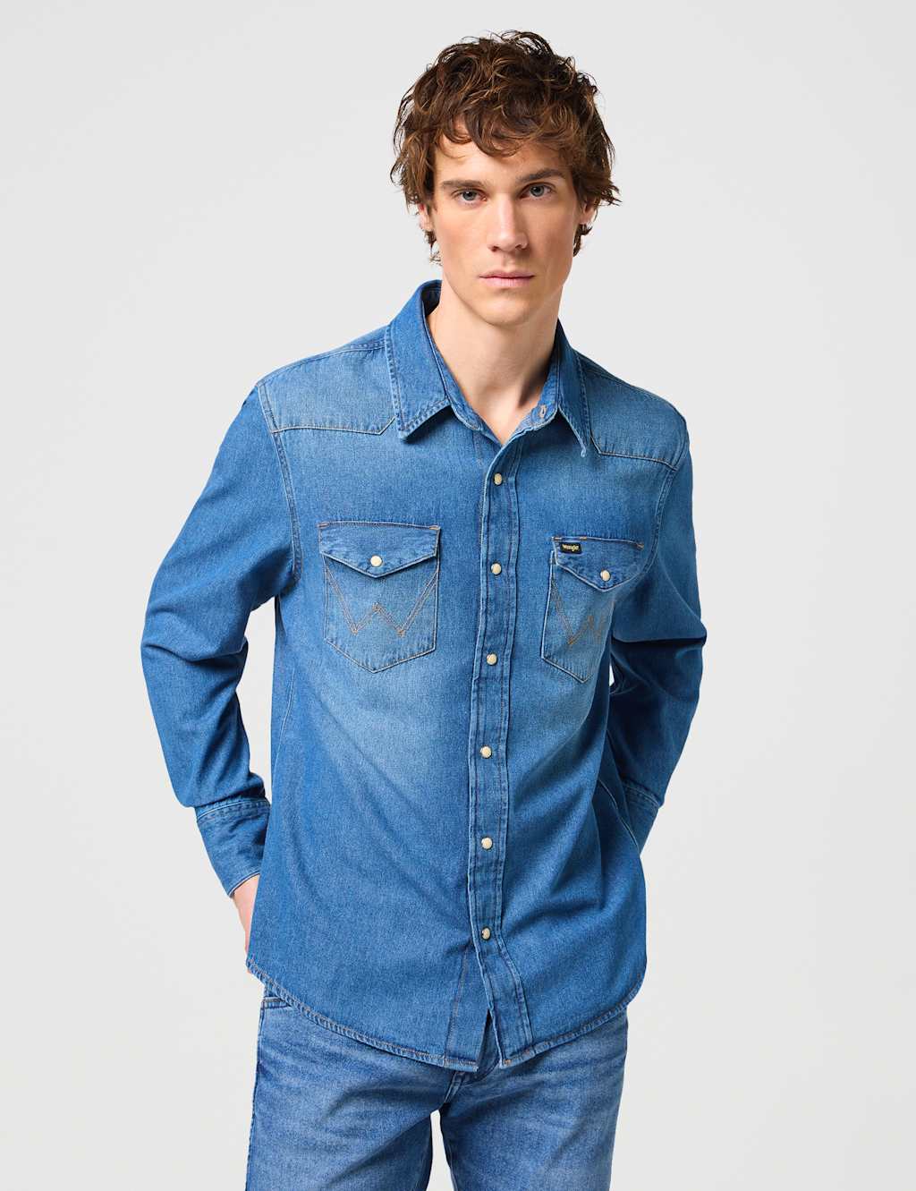Regular Fit Denim Shirt 2 of 5