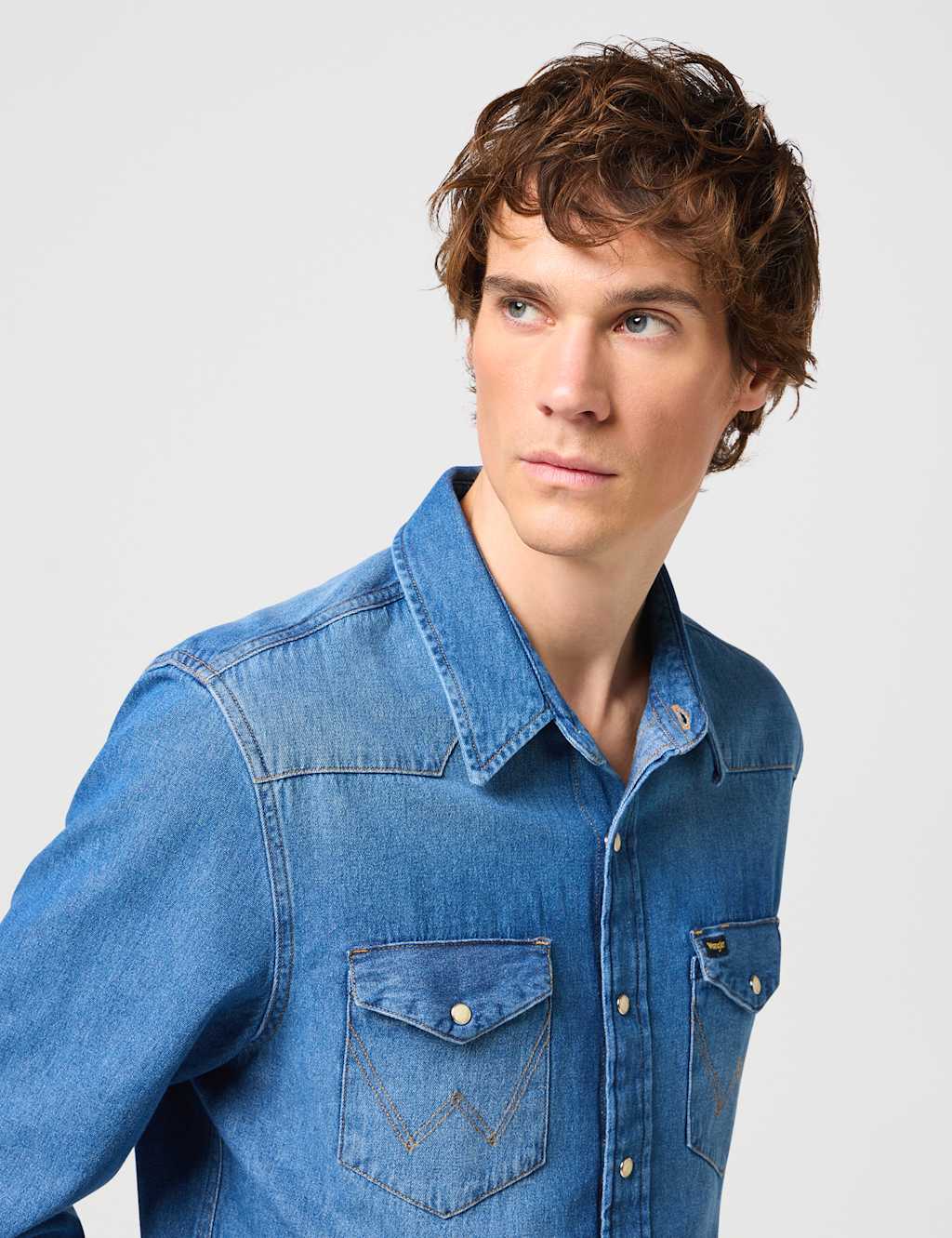 Regular Fit Denim Shirt 4 of 5