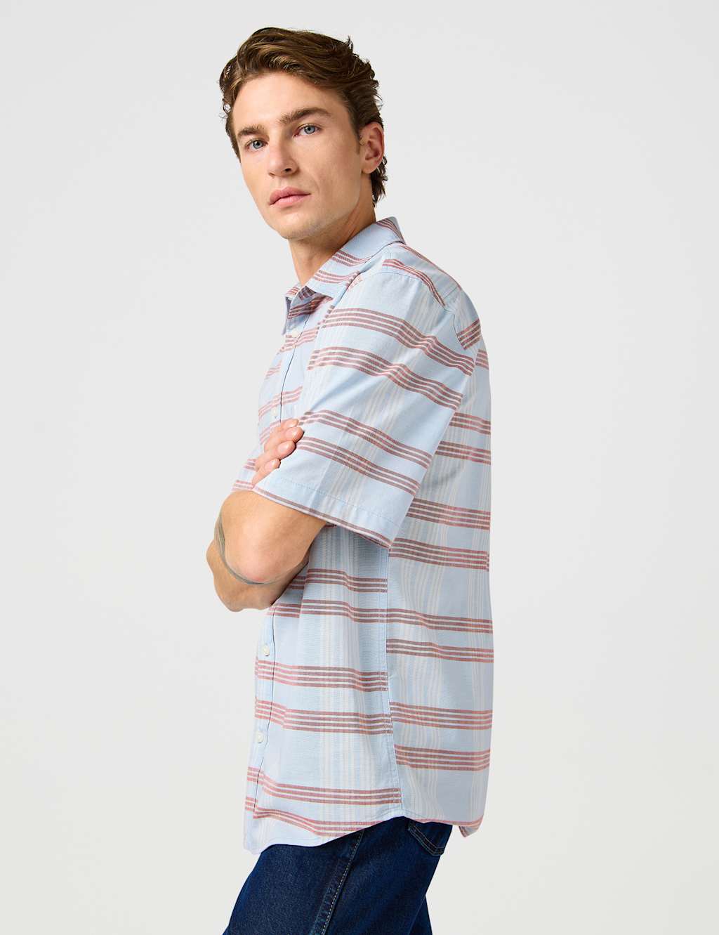 Pure Cotton Check Short Sleeve Shirt 3 of 5