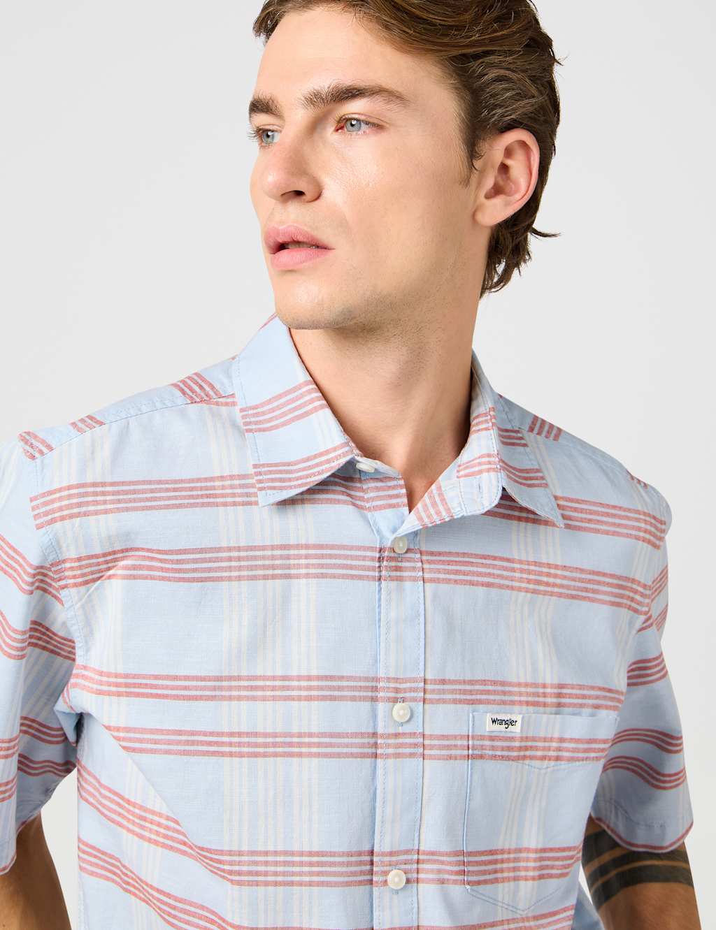 Pure Cotton Check Short Sleeve Shirt 4 of 5