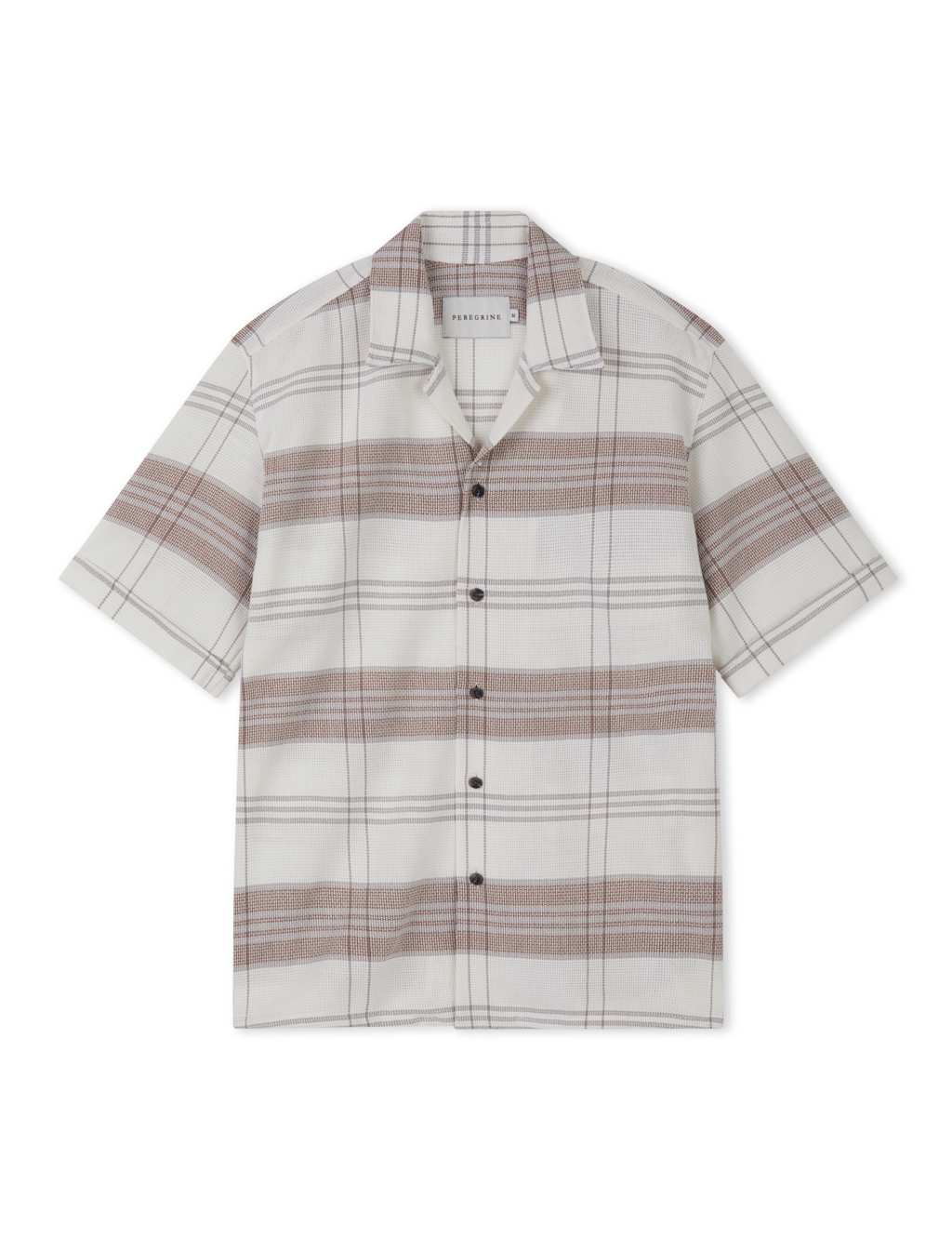 Pure Cotton Flannel Cuban Collar Shirt 2 of 6