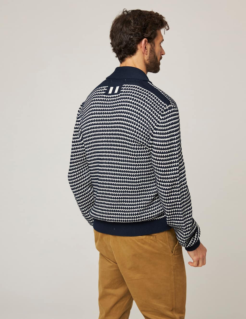 Pure Cotton Striped Cardigan 6 of 6