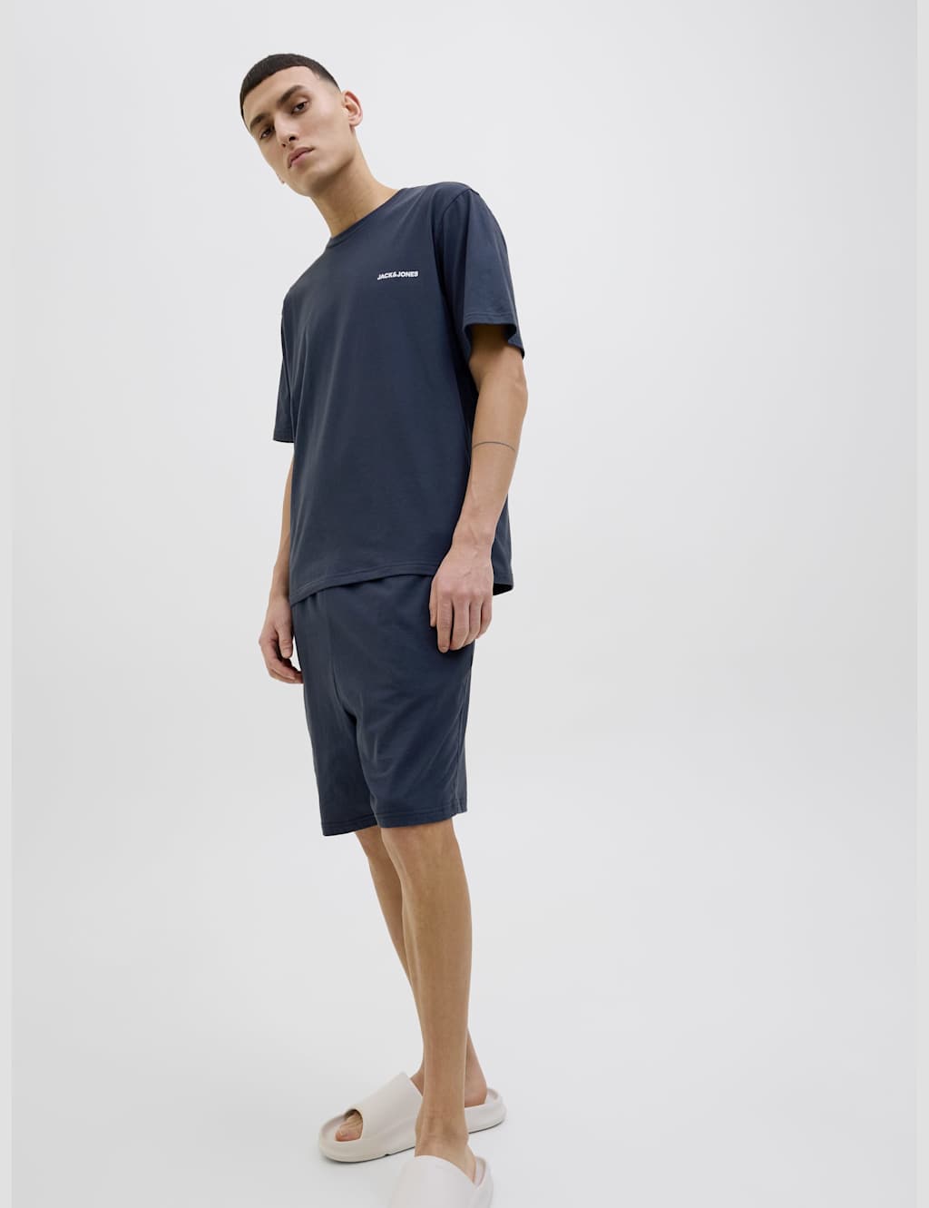 Cotton Rich Elasticated Pyjama Set 2 of 4