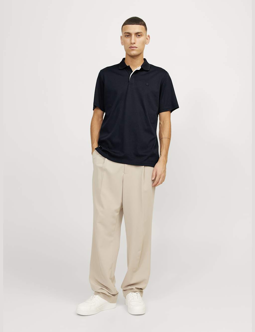 Cotton Blend Polo Shirt 4 of 8