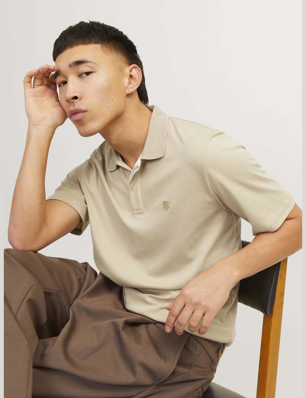 Cotton Blend Polo Shirt 5 of 7