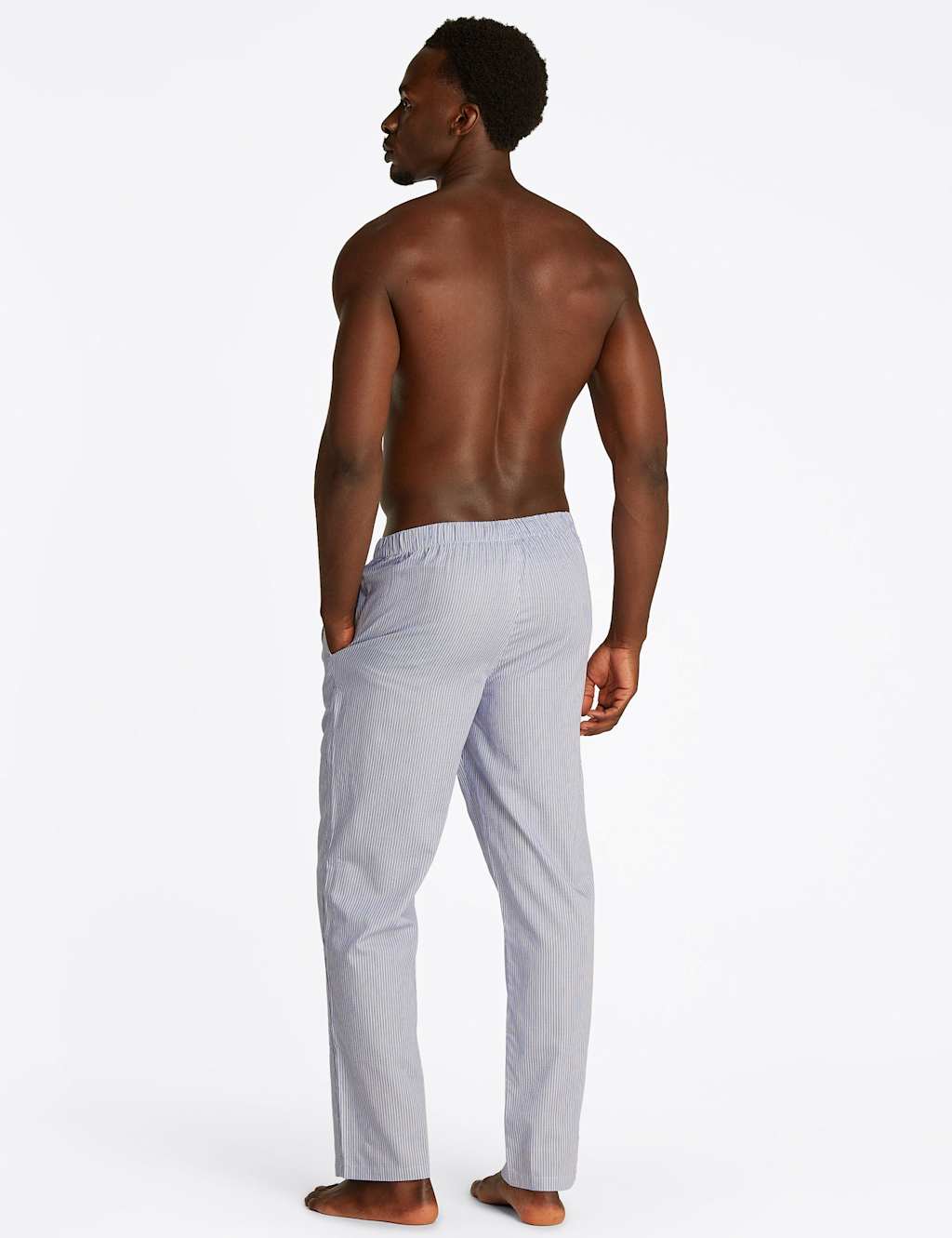 Essential Striped Woven Pyjama Bottoms 3 of 5
