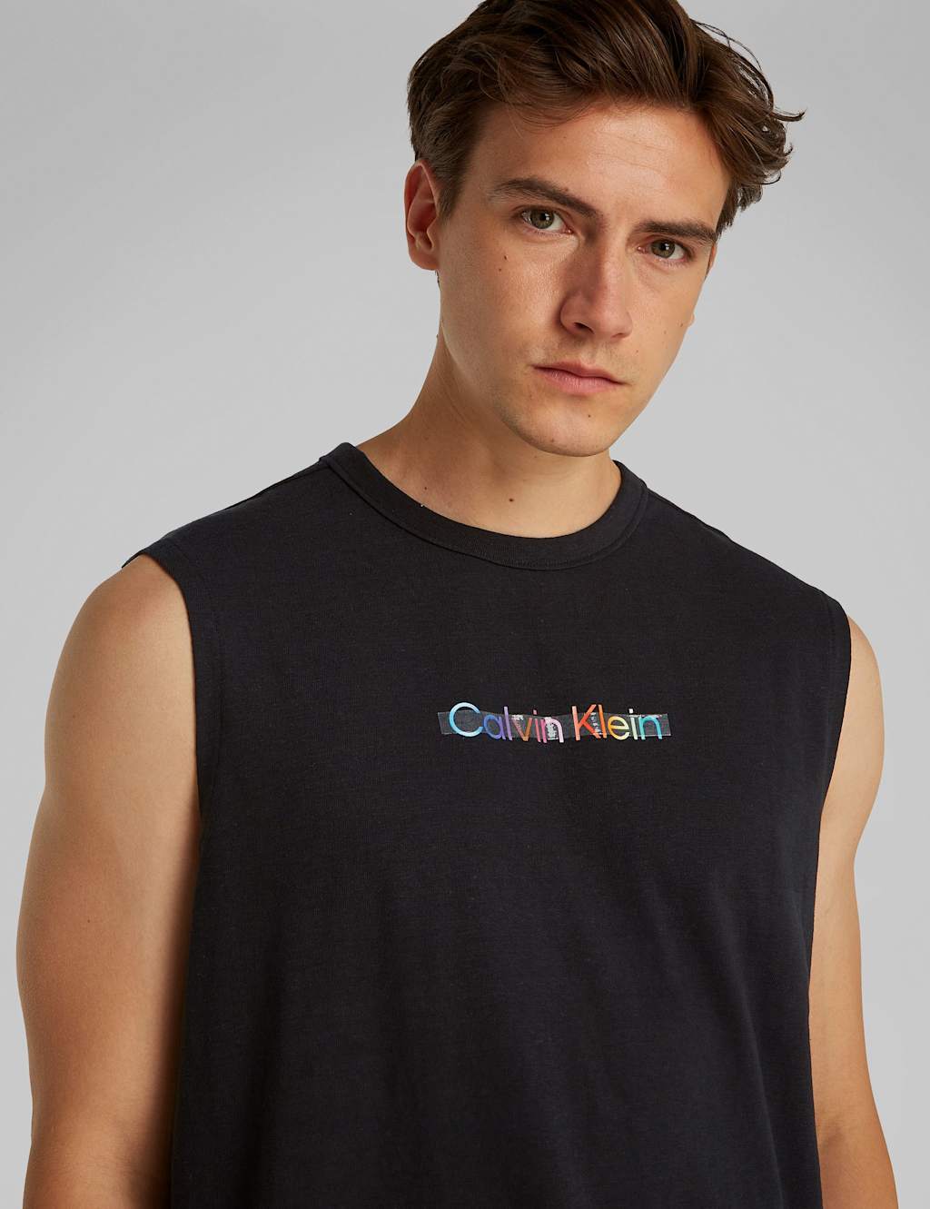 Muscle Cotton Rich Loungewear Top 4 of 5