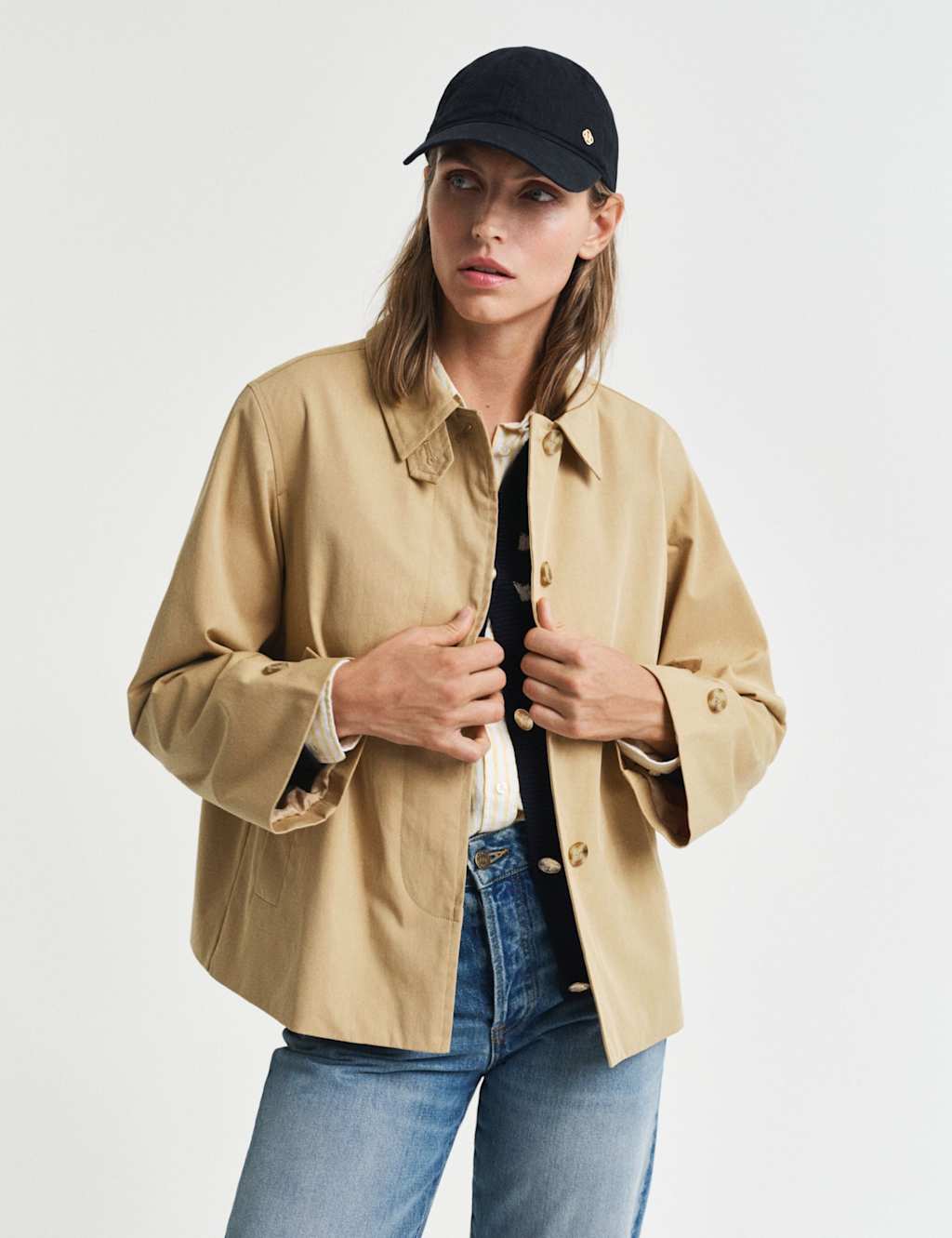 Cotton Rich Car Coat 1 of 6