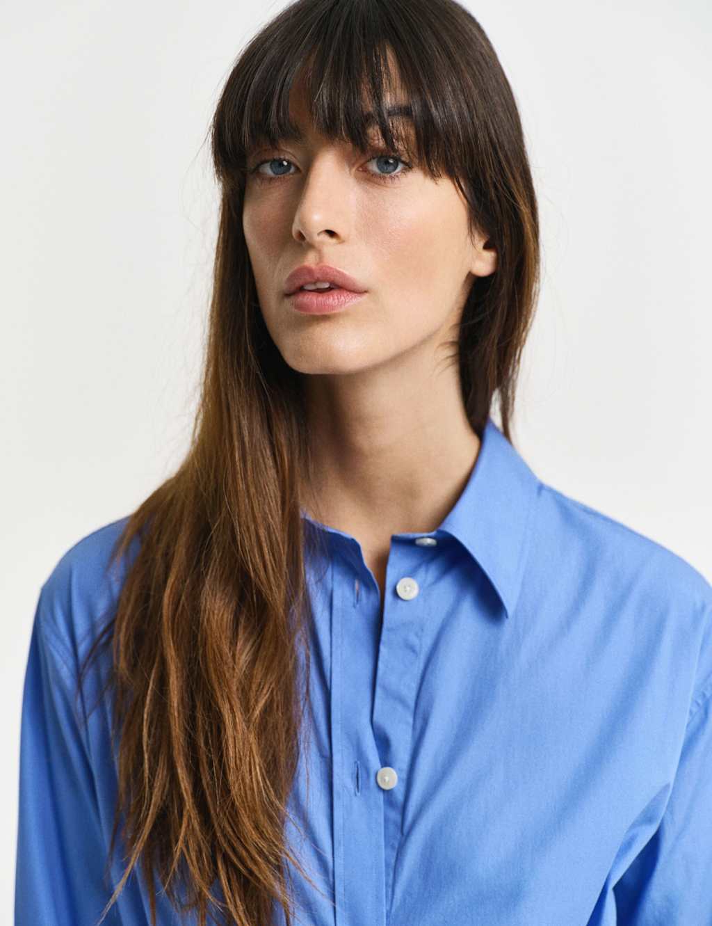 Pure Cotton Belted Midaxi Shirt Dress 2 of 7