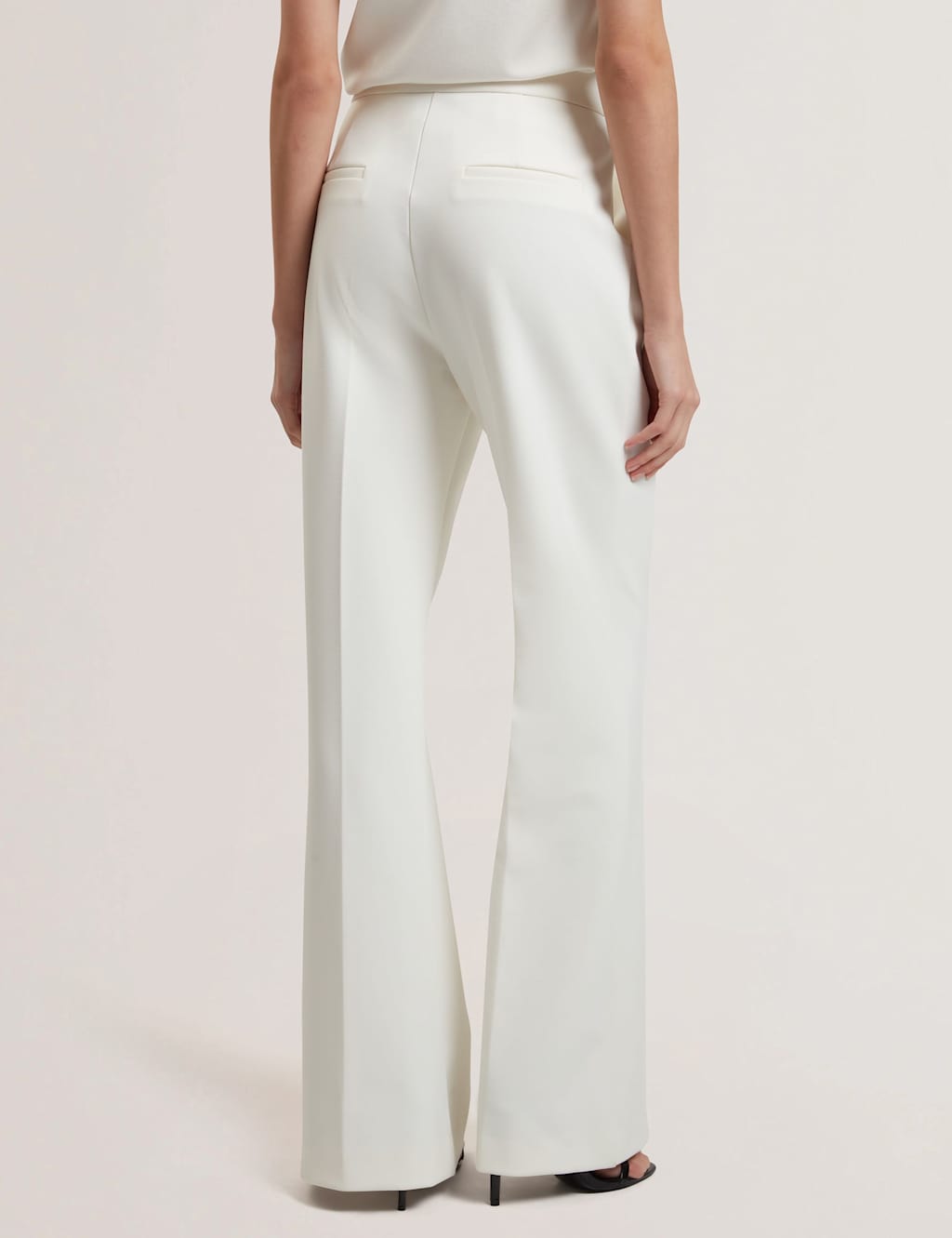 High Waisted Flared Trousers 4 of 6