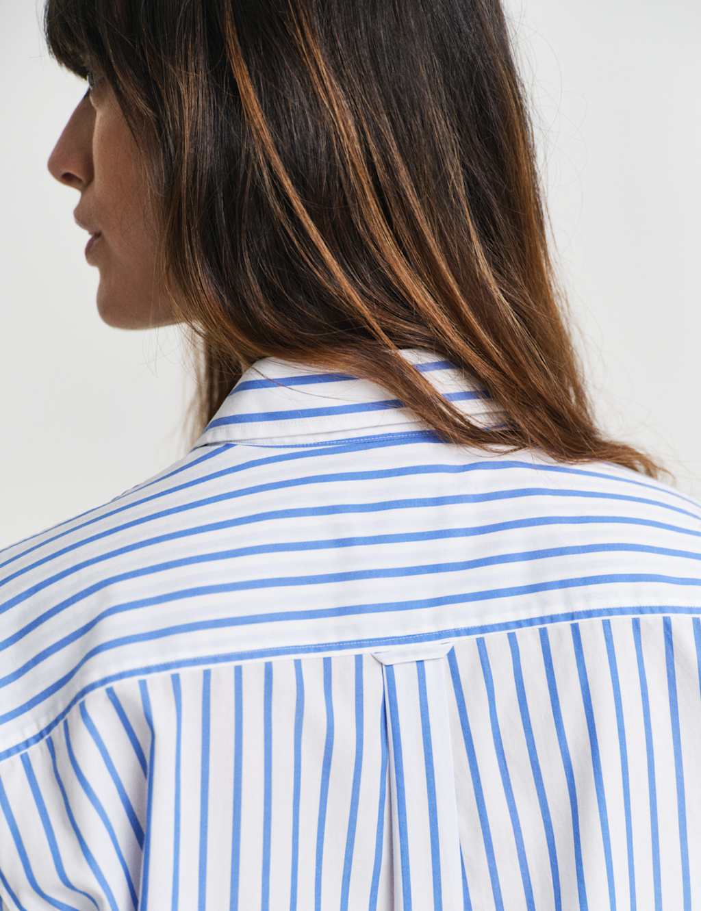 Pure Cotton Striped Button Through Shirt 5 of 5