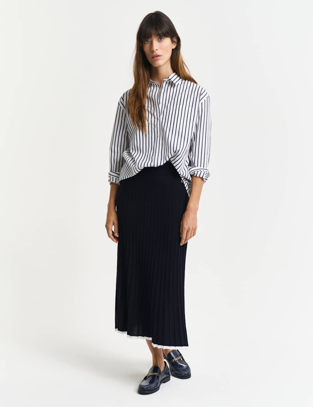 Pure Cotton Striped Button Through Shirt 3 of 4
