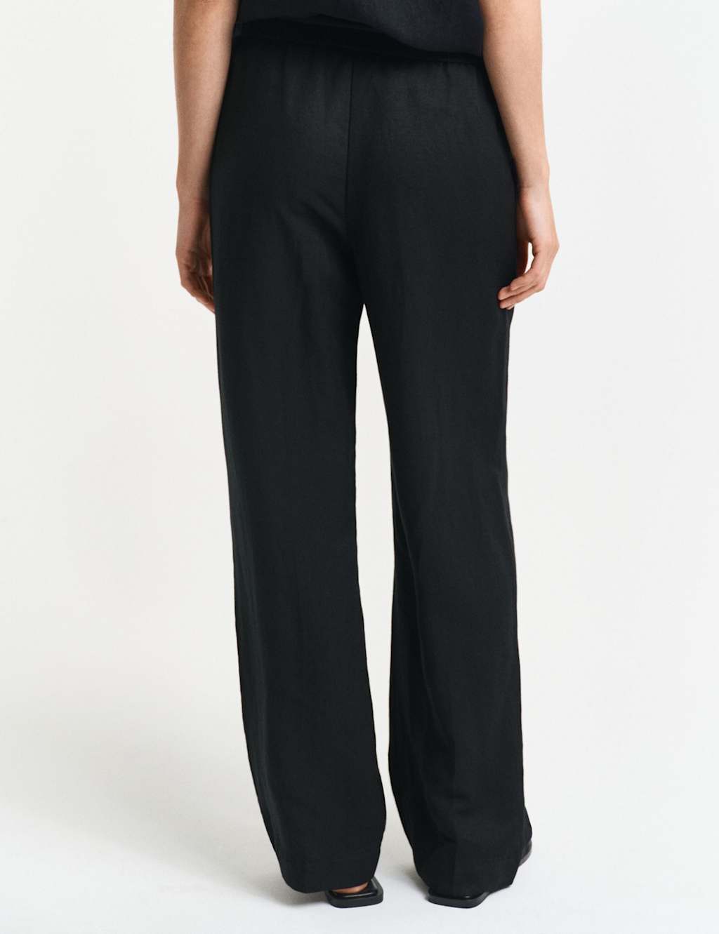 Linen Blend Straight Leg Pants 5 of 5