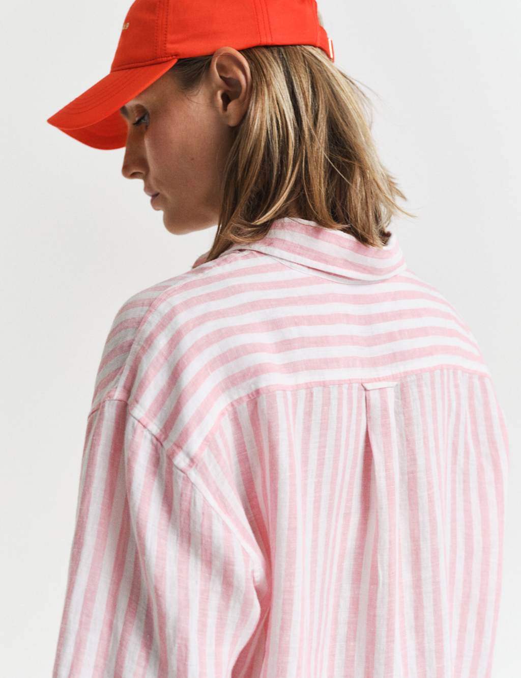 Pure Linen Striped Collared Shirt 3 of 7