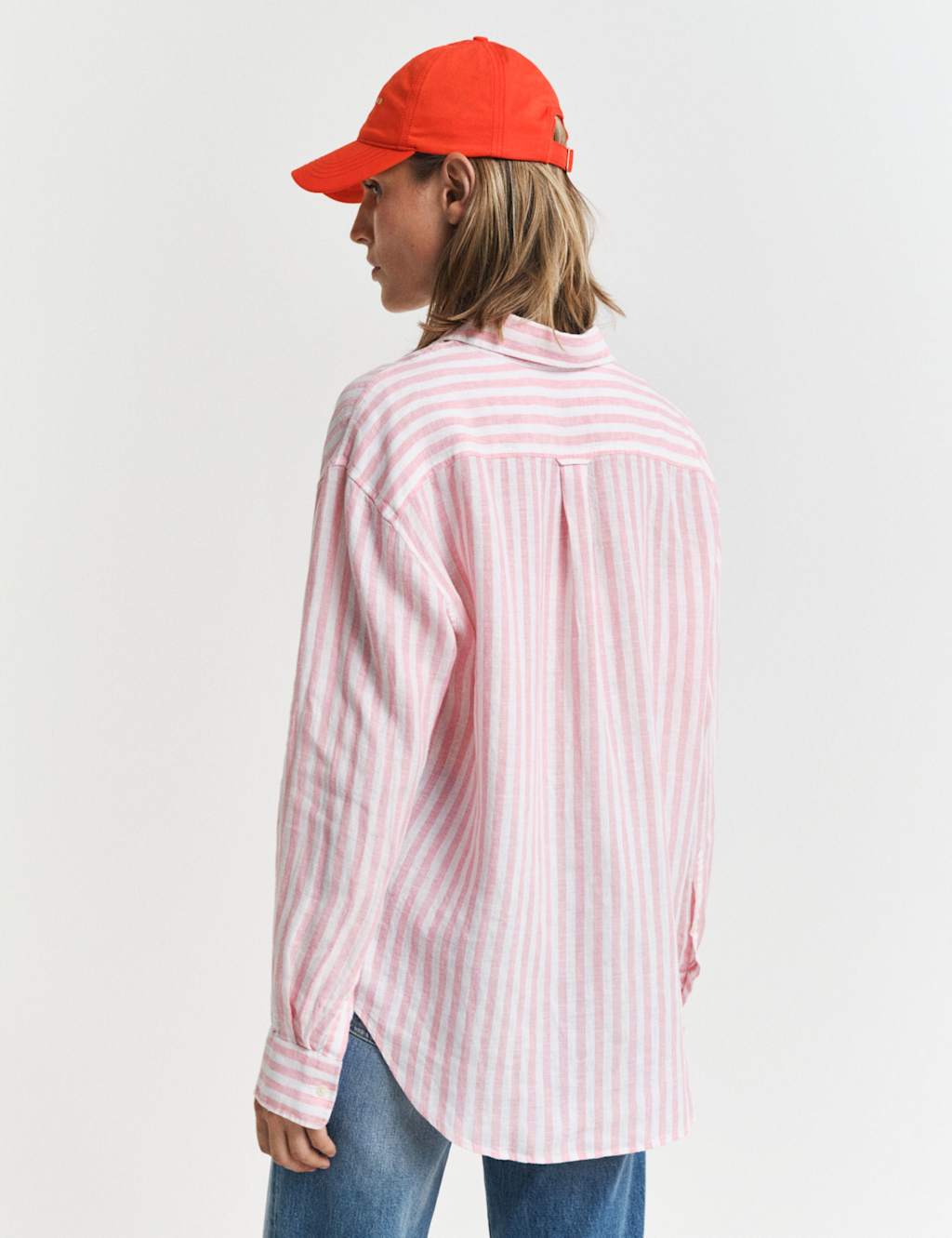 Pure Linen Striped Collared Shirt 6 of 7