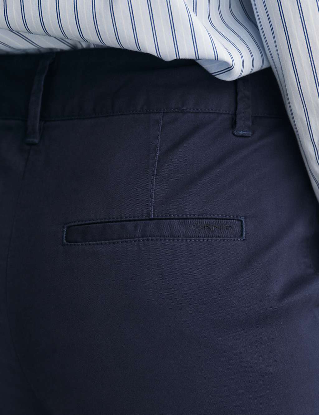 Cotton Rich Slim Fit Ankle Grazer Chinos 4 of 5