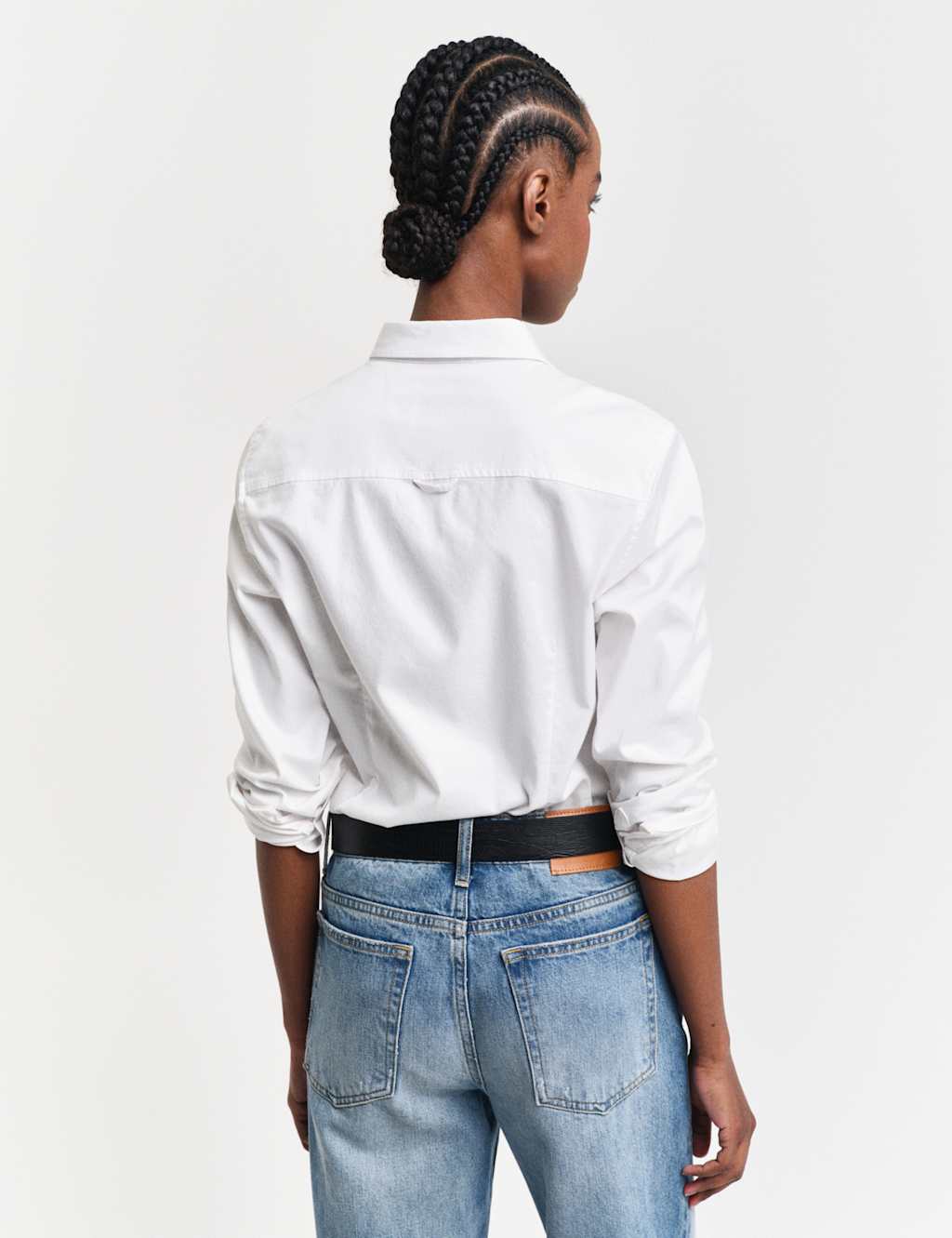 Cotton Rich Button Through Oxford Shirt 2 of 4