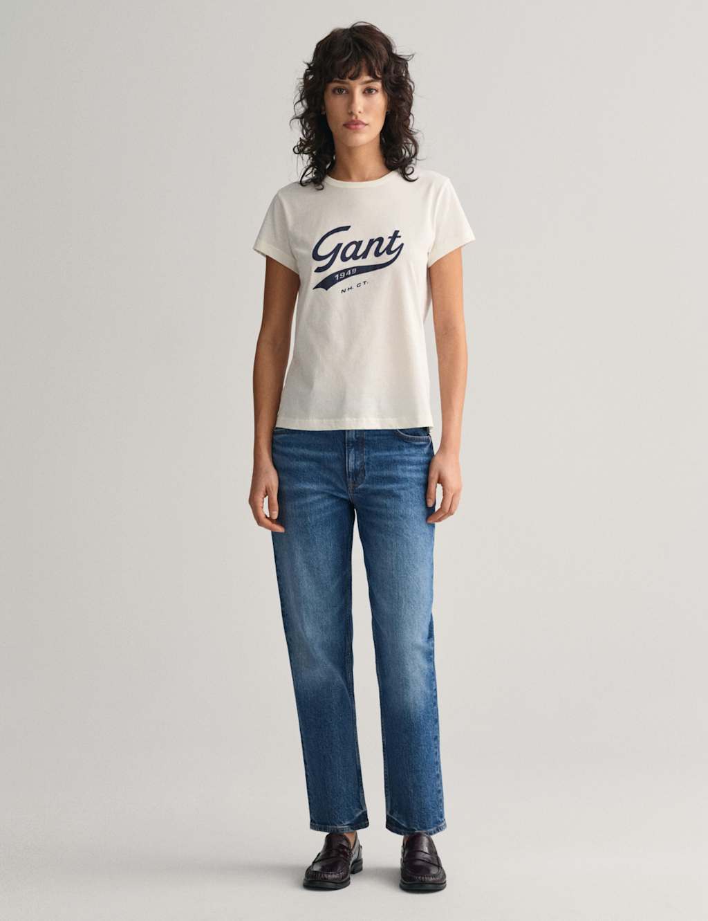 Mid Rise Straight Leg Ankle Grazer Jeans 7 of 7