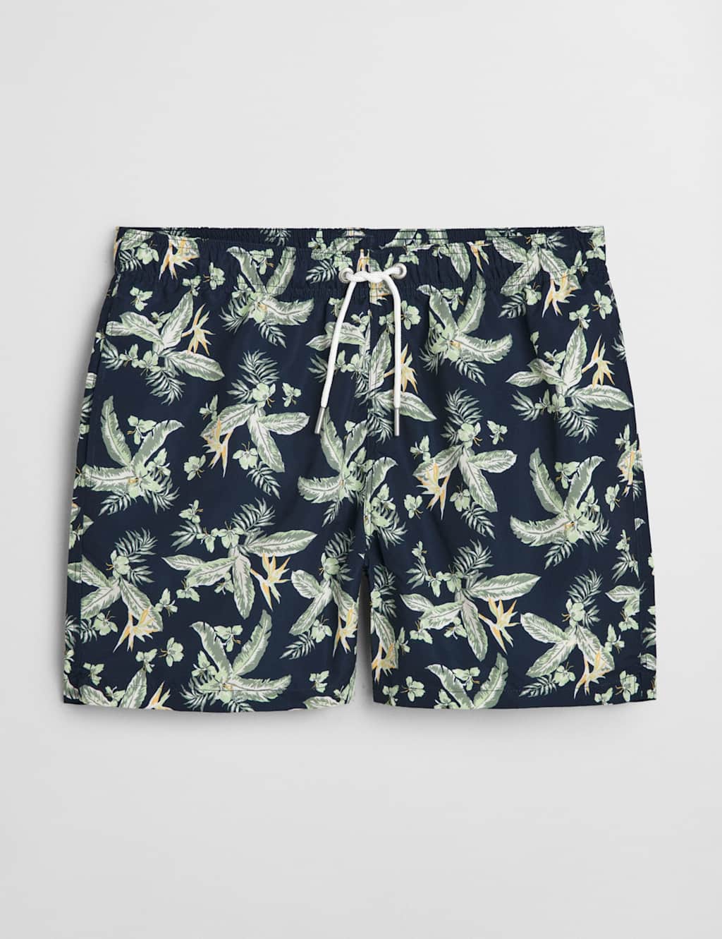 Tropical Print Swim Shorts 2 of 6