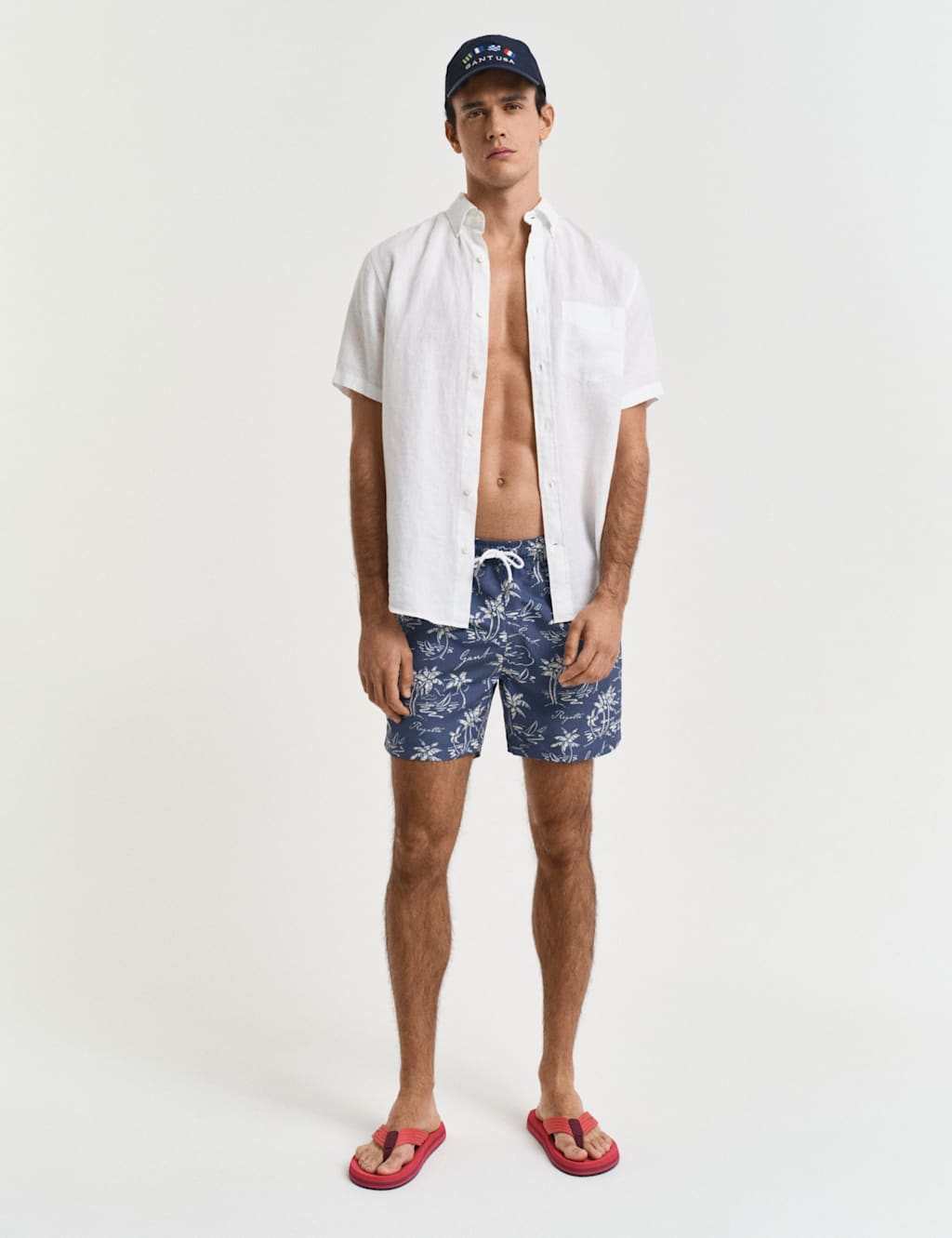 Island Print Swim Shorts 3 of 6