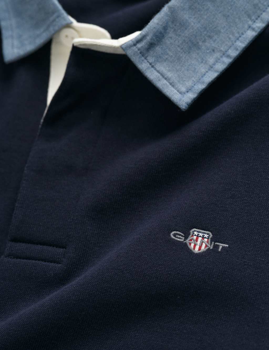 Pure Cotton Rugby Shirt 3 of 5