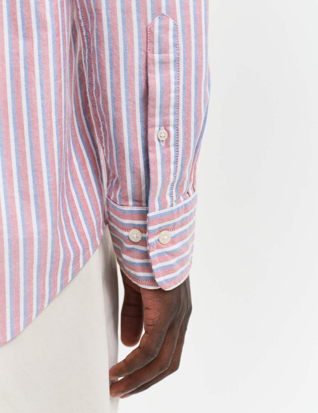 Regular Fit Pure Cotton Striped Shirt 5 of 6