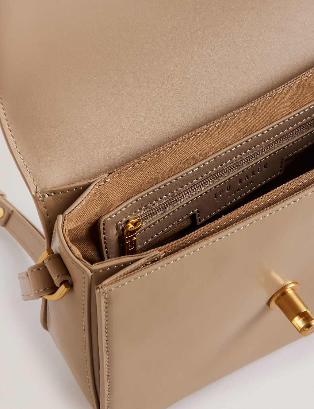 Leather Cross Body Bag 2 of 4