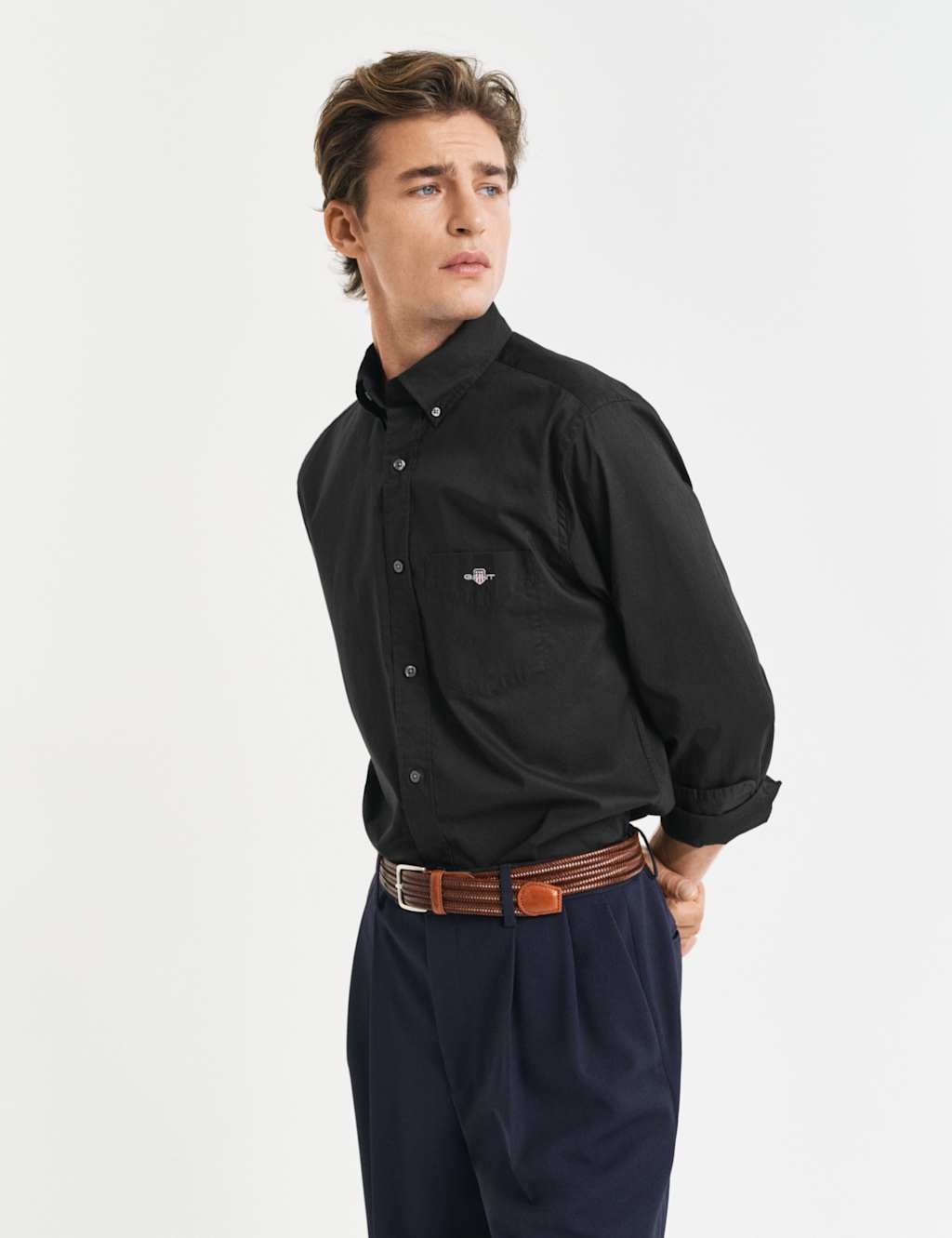 Regular Fit Pure Cotton Oxford Shirt 2 of 2