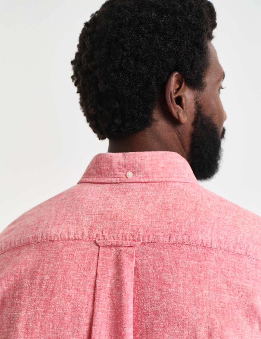 Regular Fit Linen Rich Oxford Shirt 6 of 6