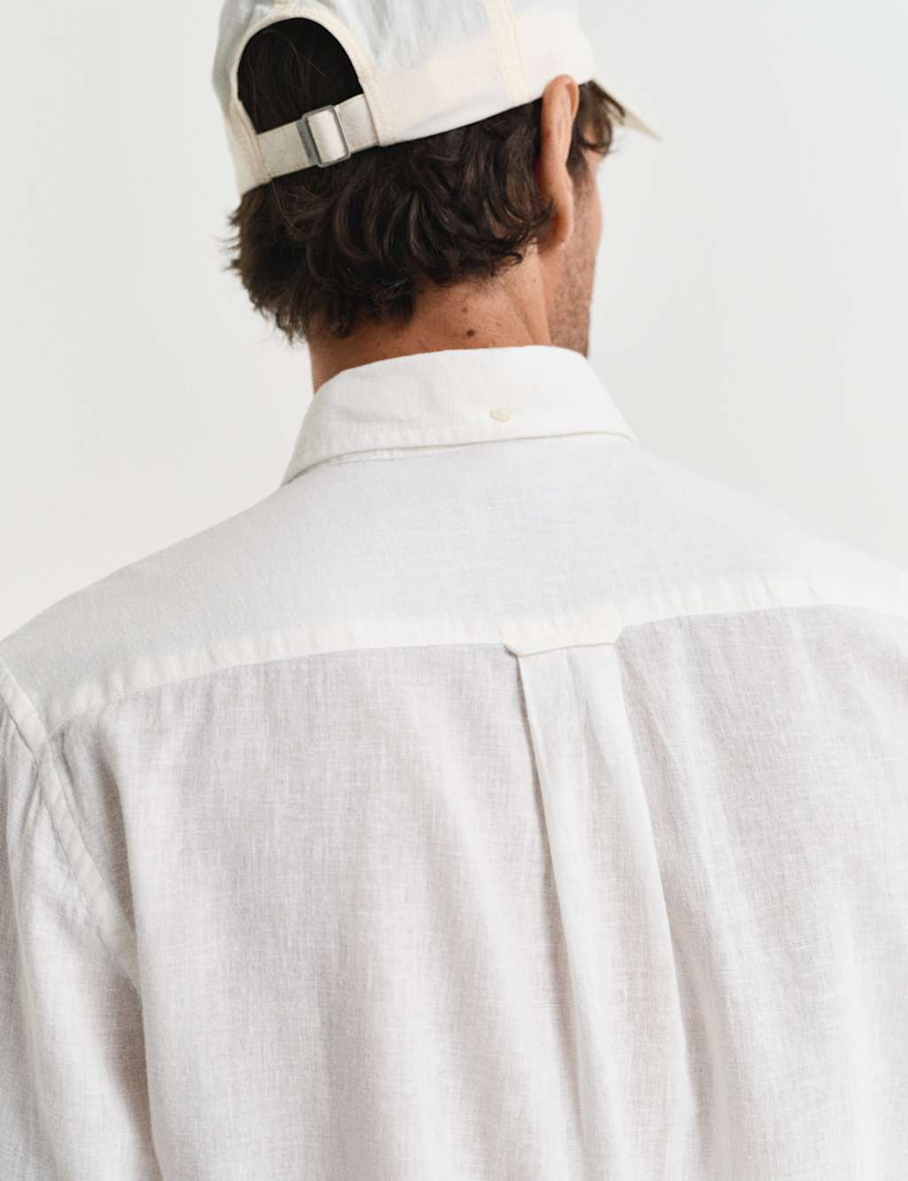 Regular Fit Linen Rich Oxford Shirt 2 of 5