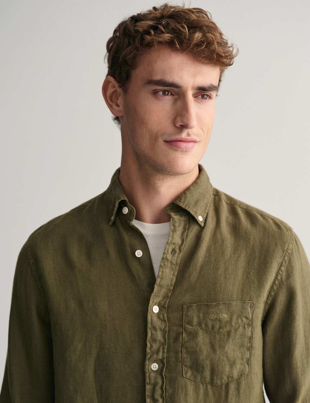 Regular Fit Pure Linen Shirt 4 of 6