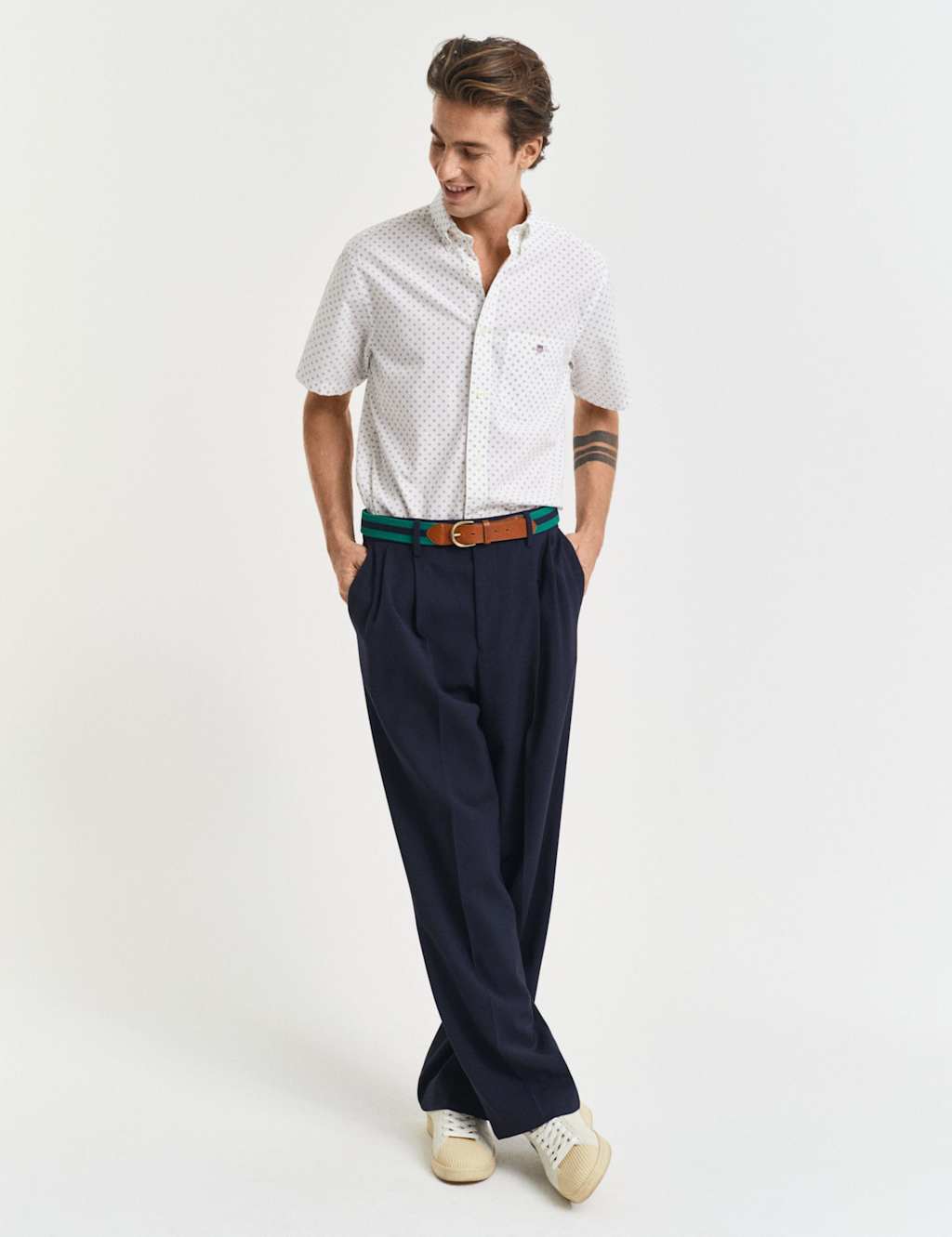 Regular Fit Pure Cotton Printed Shirt 3 of 5